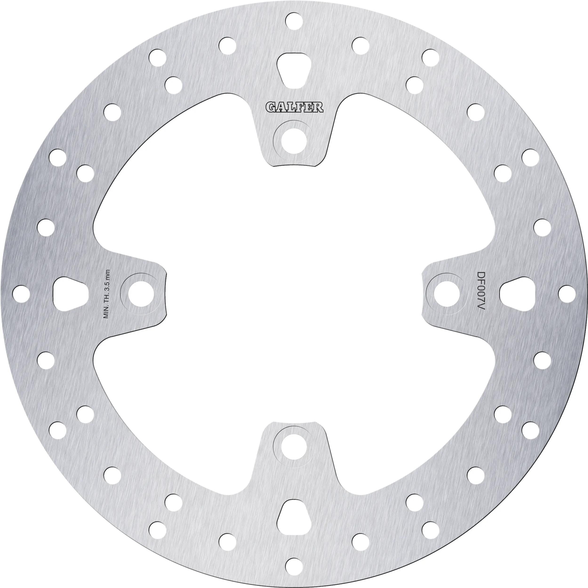 Galfer remschijf df007 rotor df007 type v rigid