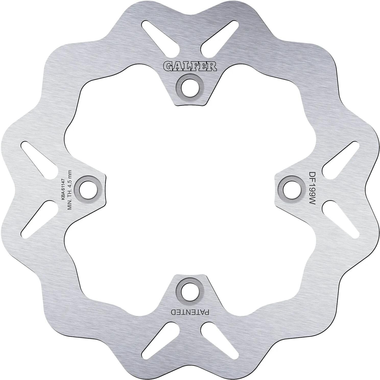 Galfer bremsscheibe df199 rotor df199 type w rigid