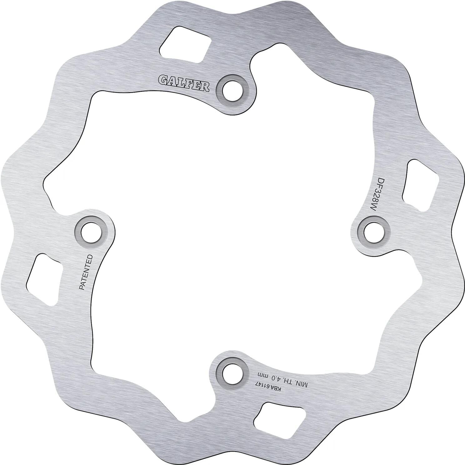 Galfer bremsscheibe df328 rotor df328 type w rigid