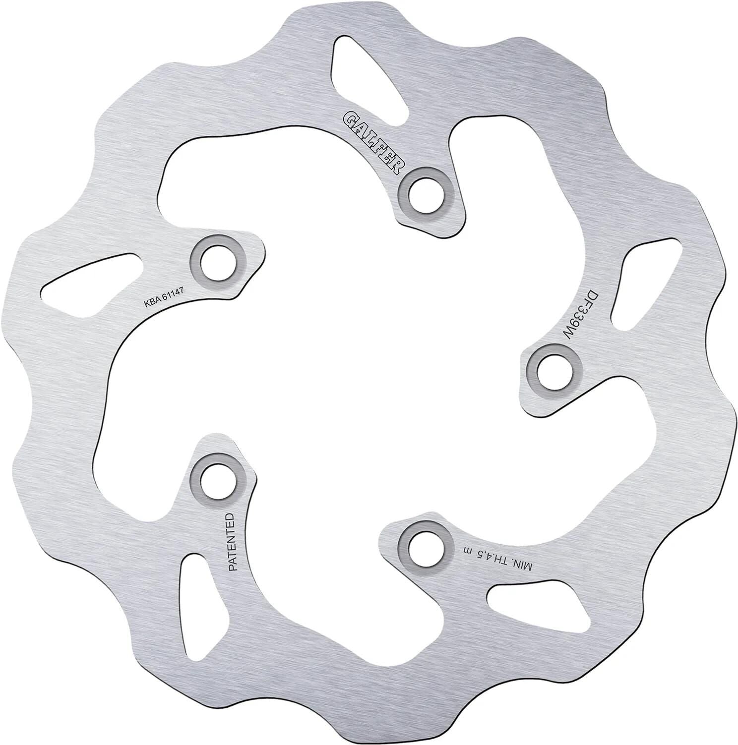 Galfer bremsscheibe df339 rotor df339 type w rigid