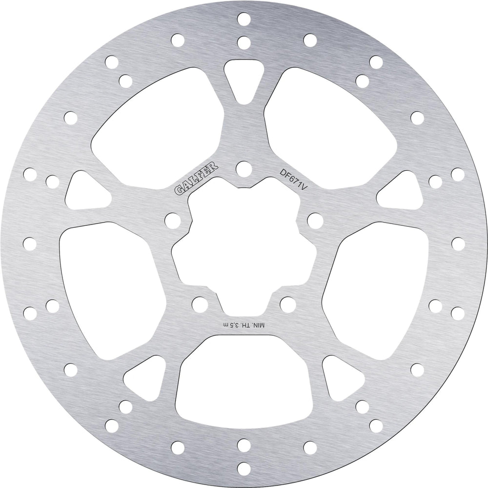Galfer bremsscheibe df671 rotor df671 type v ridig
