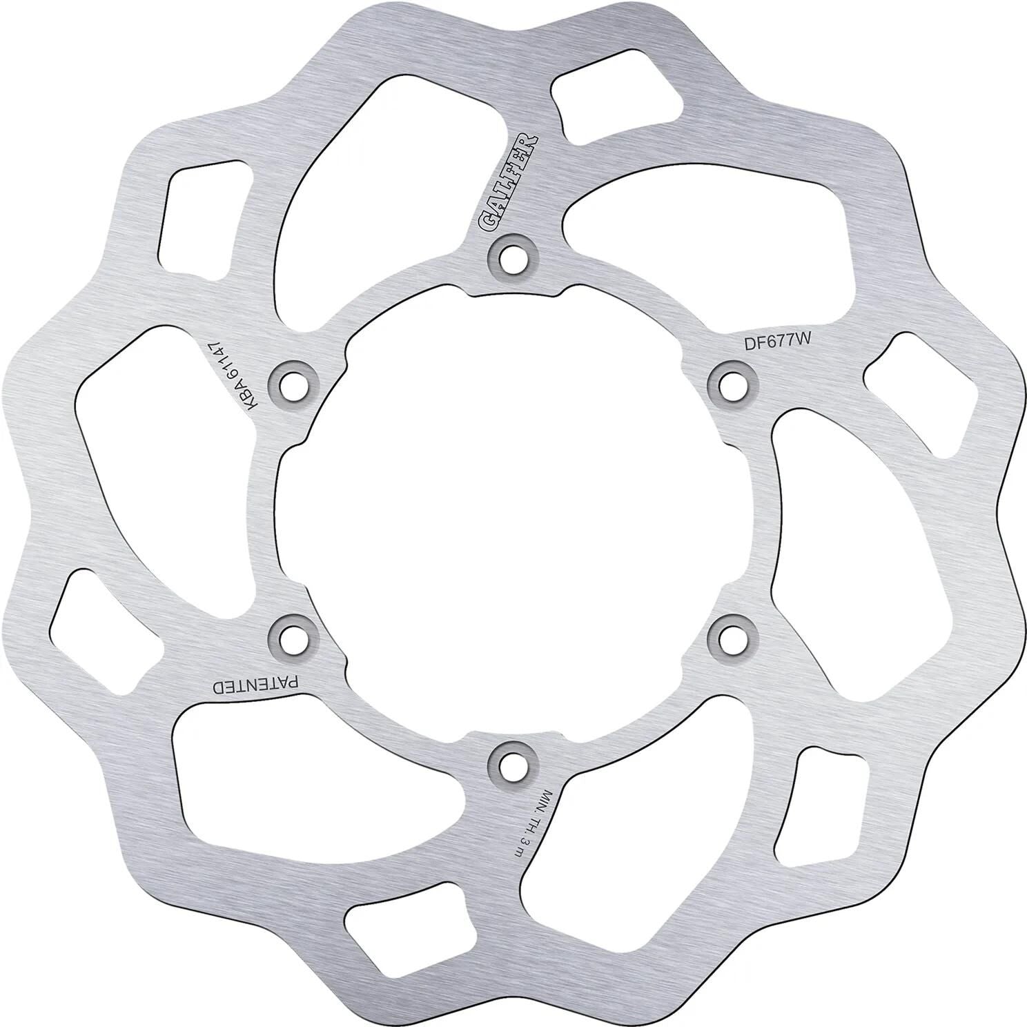 Galfer bremsscheibe df677 rotor df677 type w offroad rigid