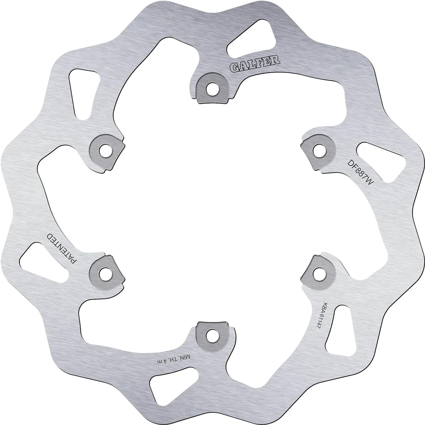Galfer remschijf df887 rotor brake rotors starr