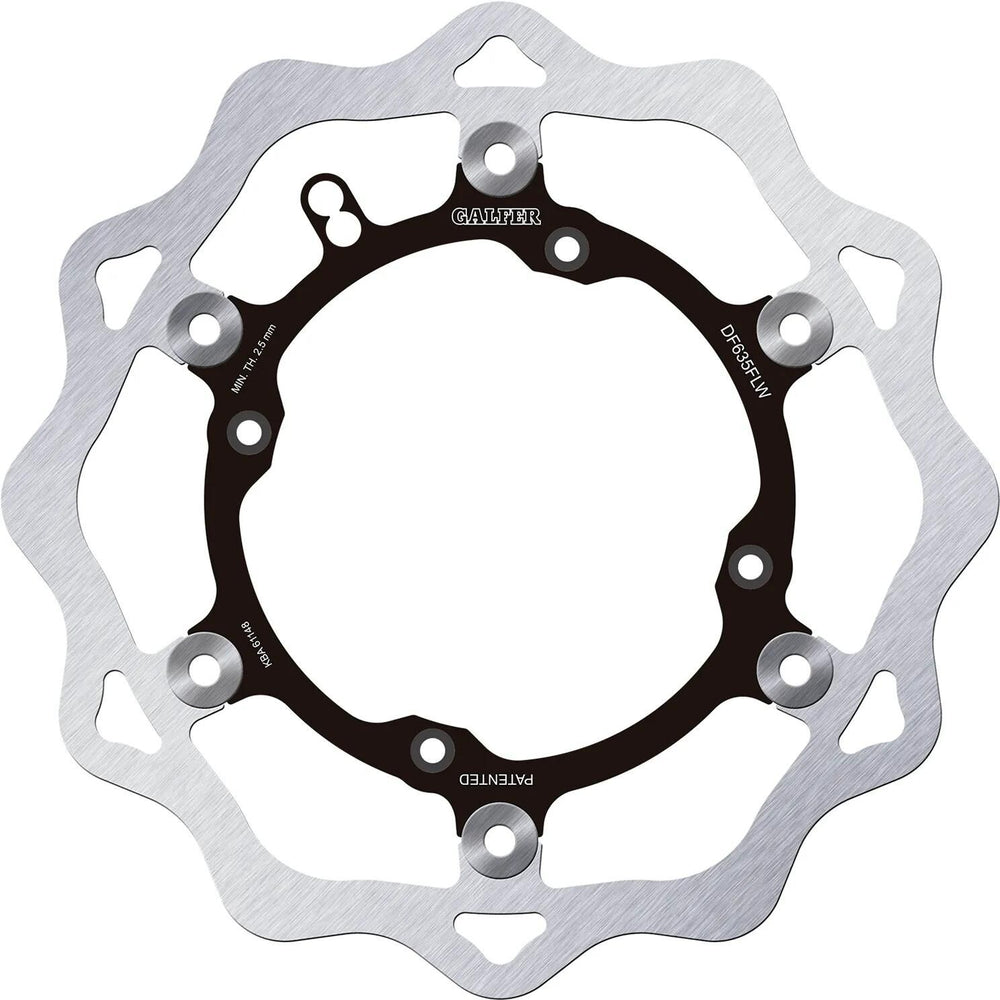 Galfer remschijf df635 rotor df635 flw floating offroad