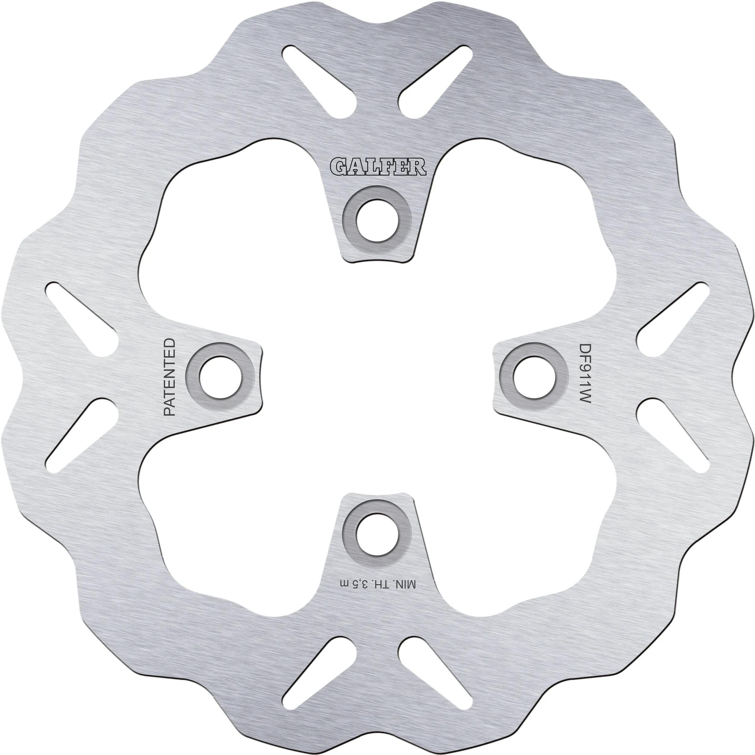 Galfer bremsscheibe df911 rotor df911 type w rigid