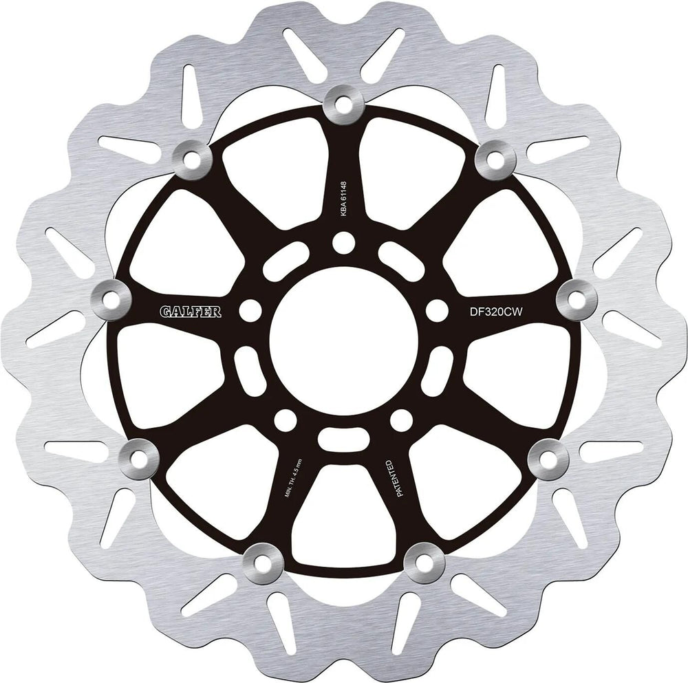Galfer remschijf df320 rotor df320 type cw floating
