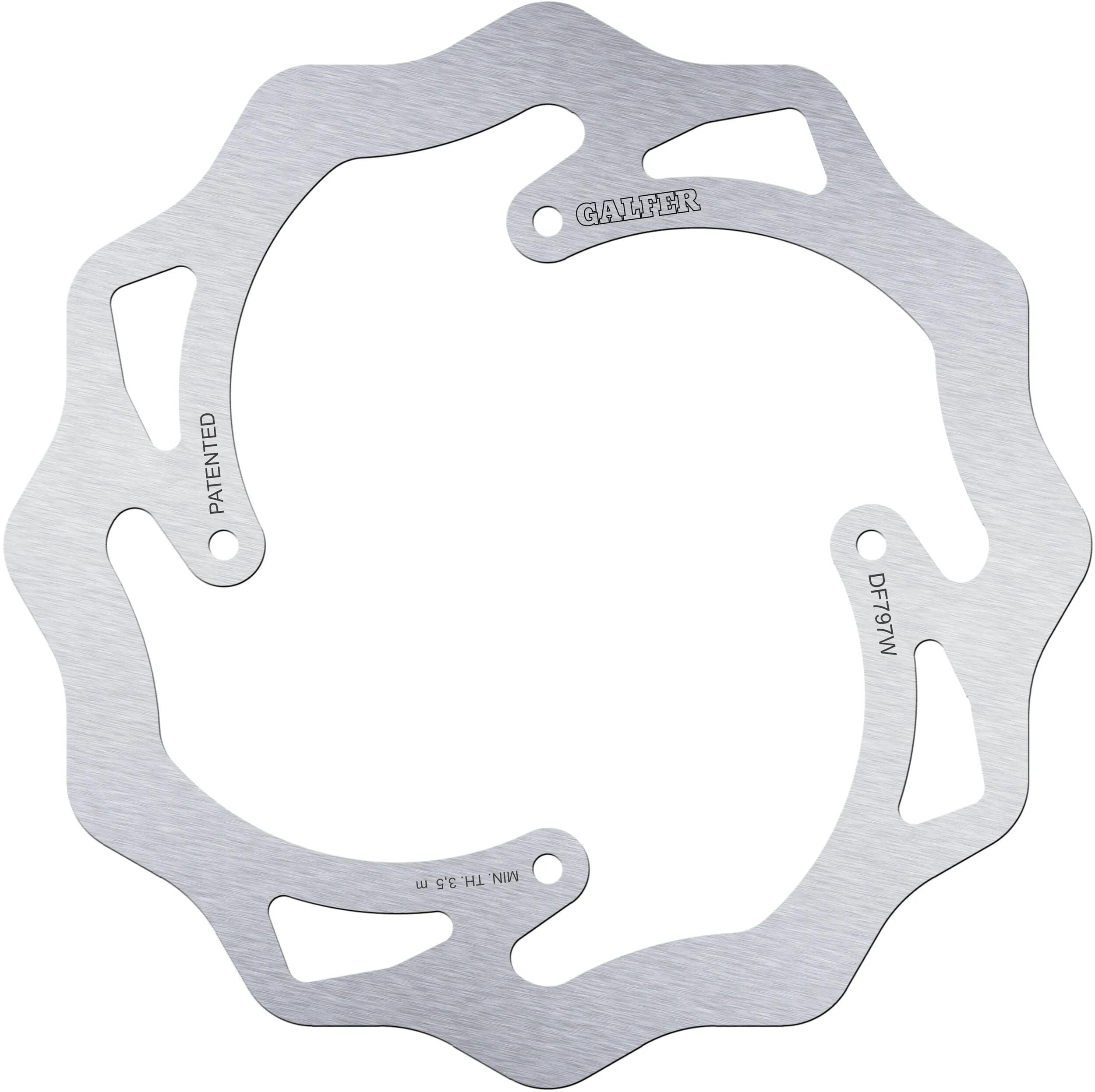 Galfer bremsscheibe df797 rotor df797 type w offrod rigid