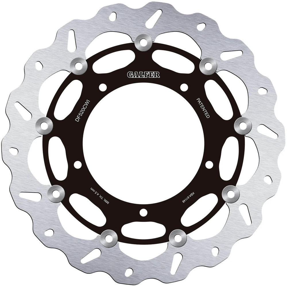 Galfer remschijf df520 rotor brake rotors floating left