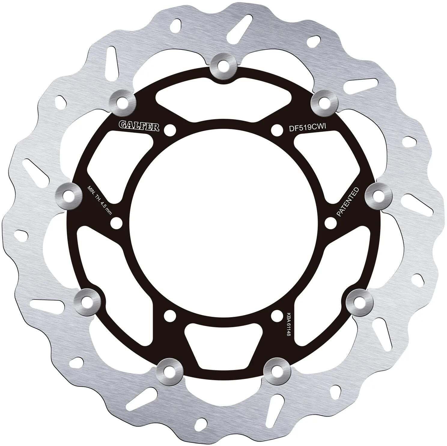 Galfer bremsscheibe df519 rotor brake rotors floating left