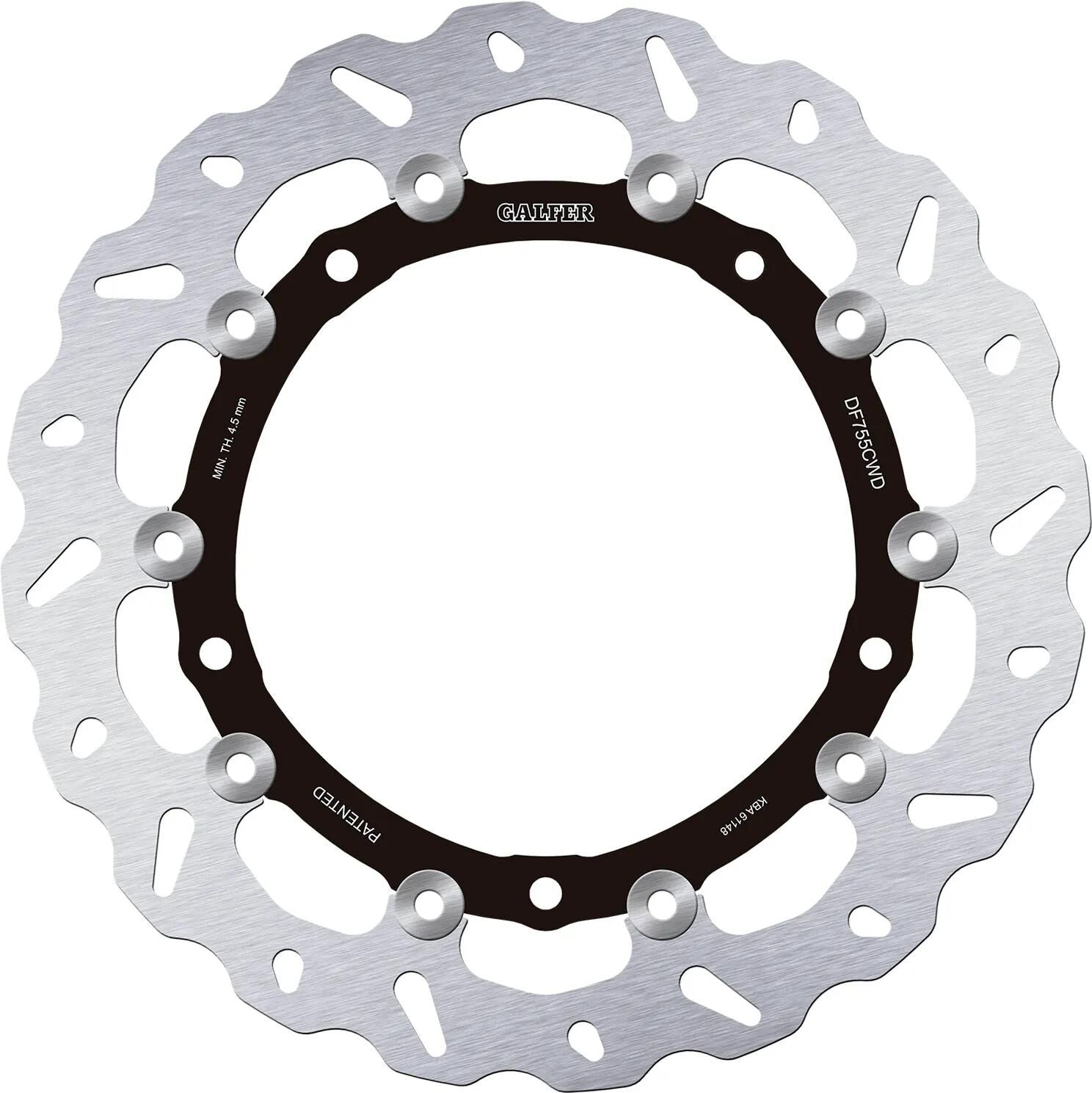 Galfer bremsscheibe df755 rotor brake rotors floating right