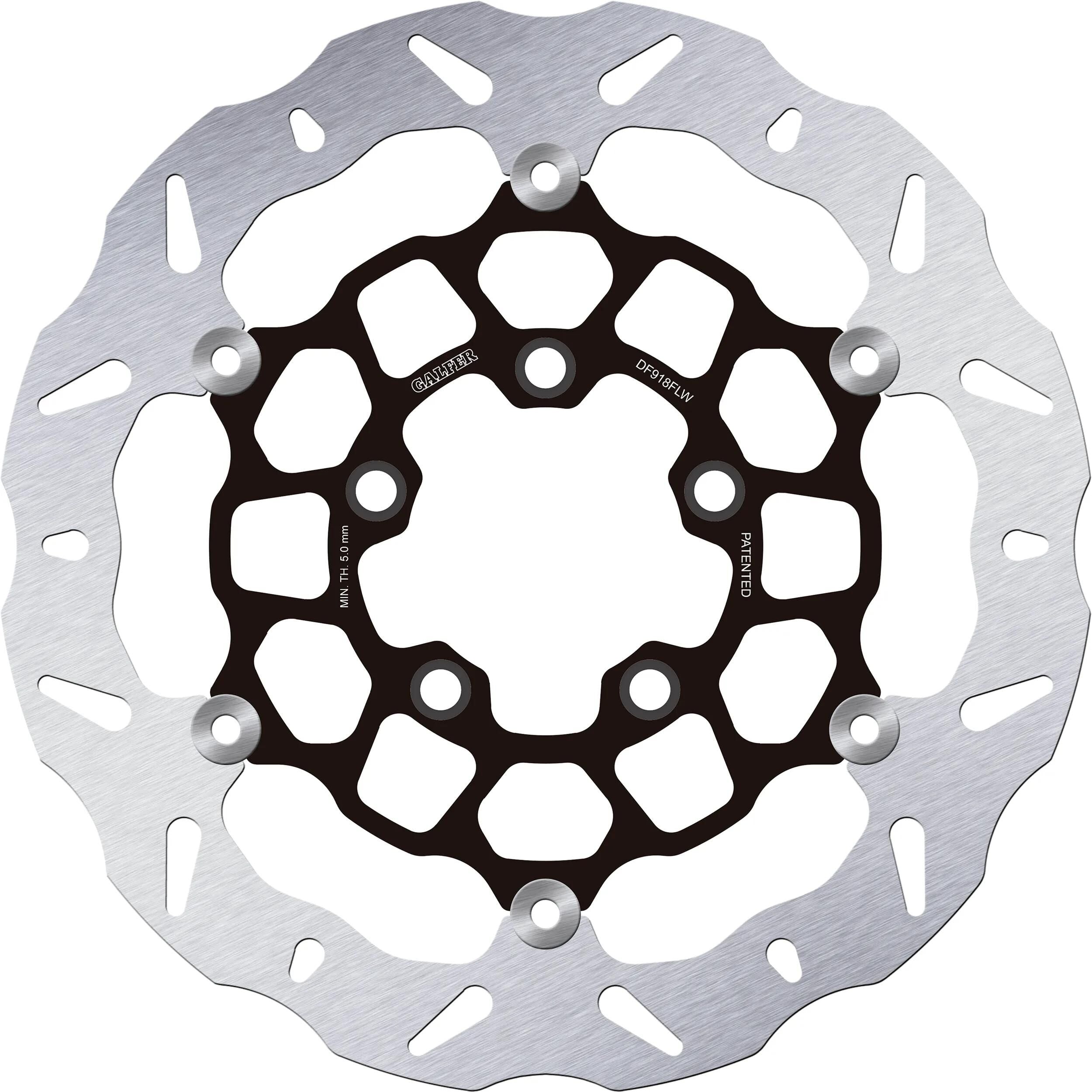 Galfer bremsscheibe df918 rotor df918 flw floating steel ring