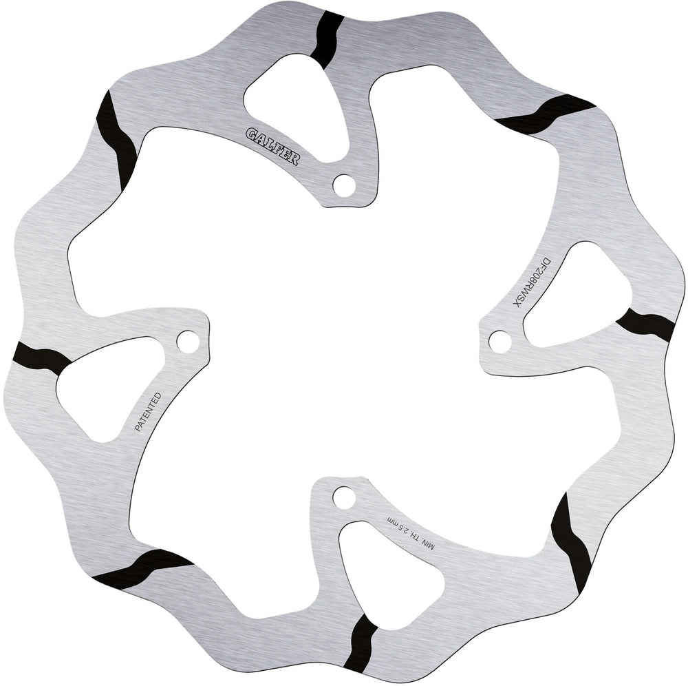 Galfer remschijf df208 rotor brake rotors starr.grooved overs.