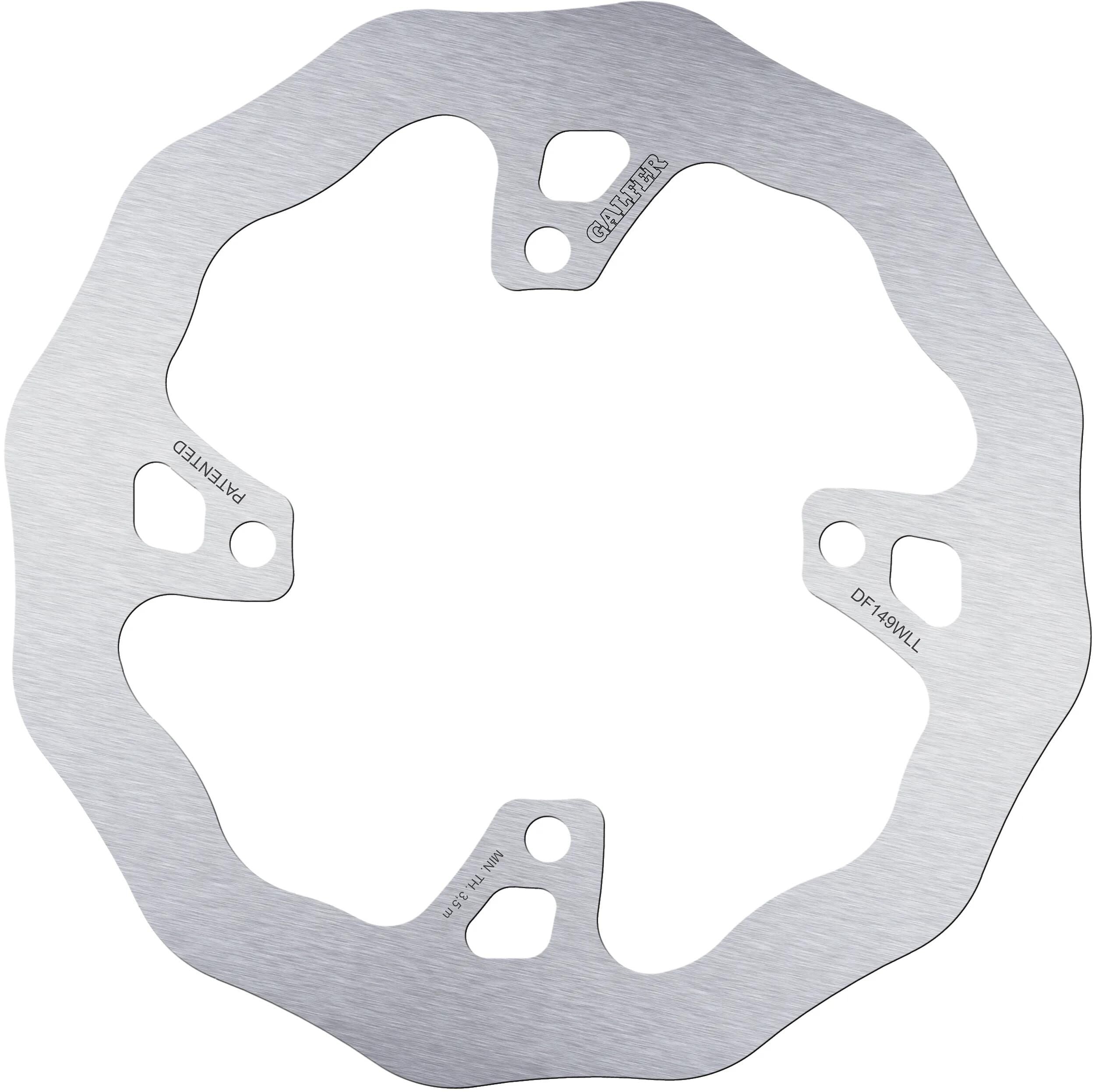 Galfer bremsscheibe df149 wave rotor df149 wll offroad rigid muddy