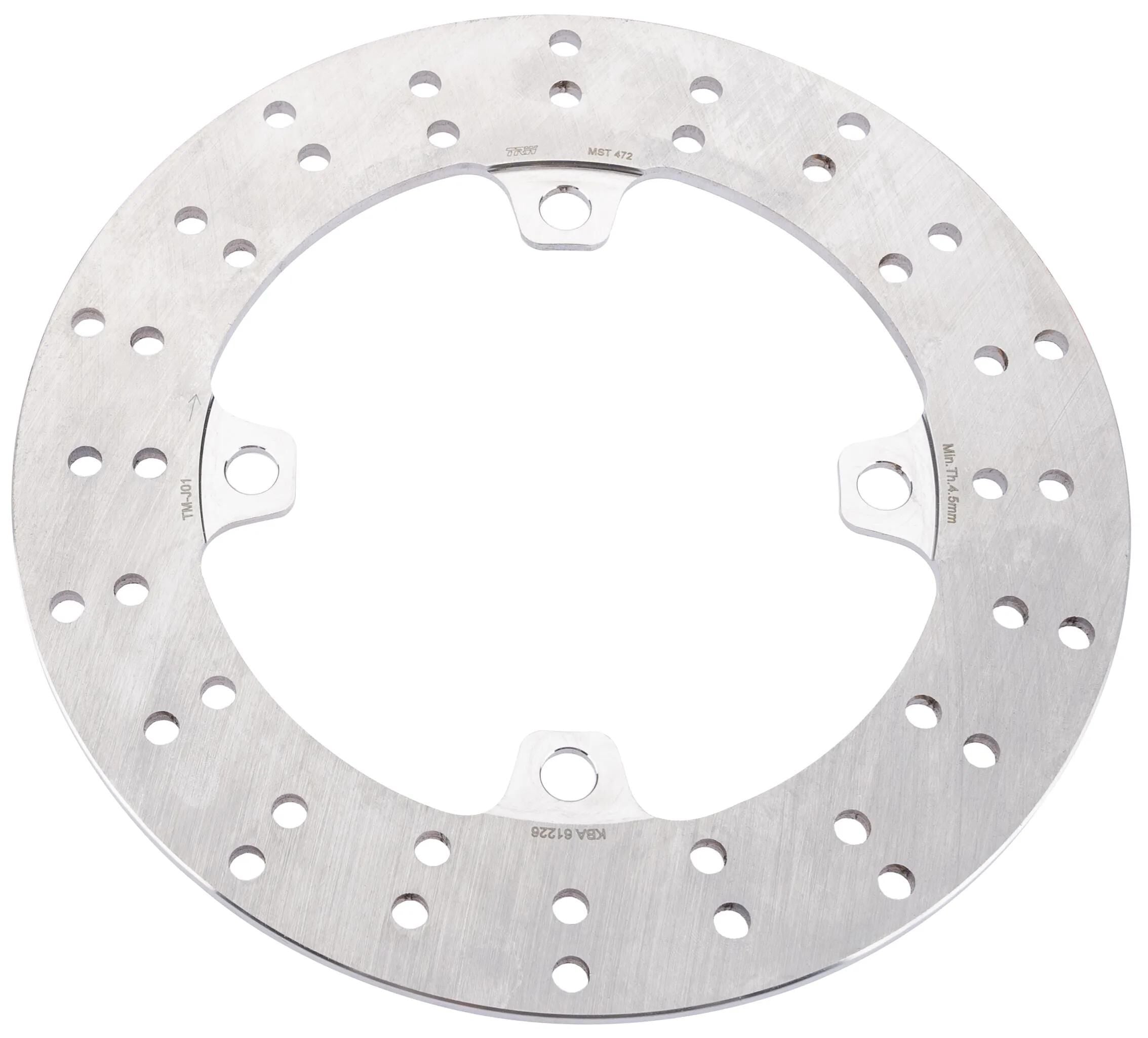Trw bremsscheibe mst472 rotor mst472 rigid
