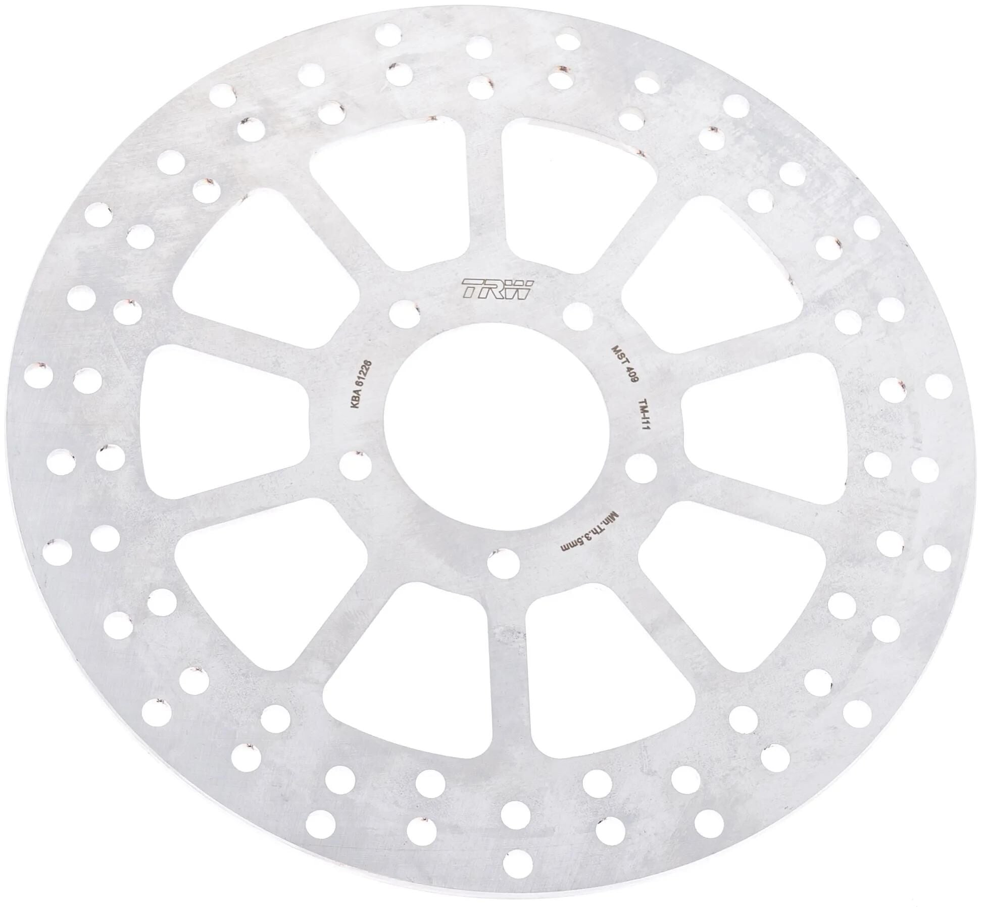 Trw bremsscheibe mst409 rotor mst409 rigid