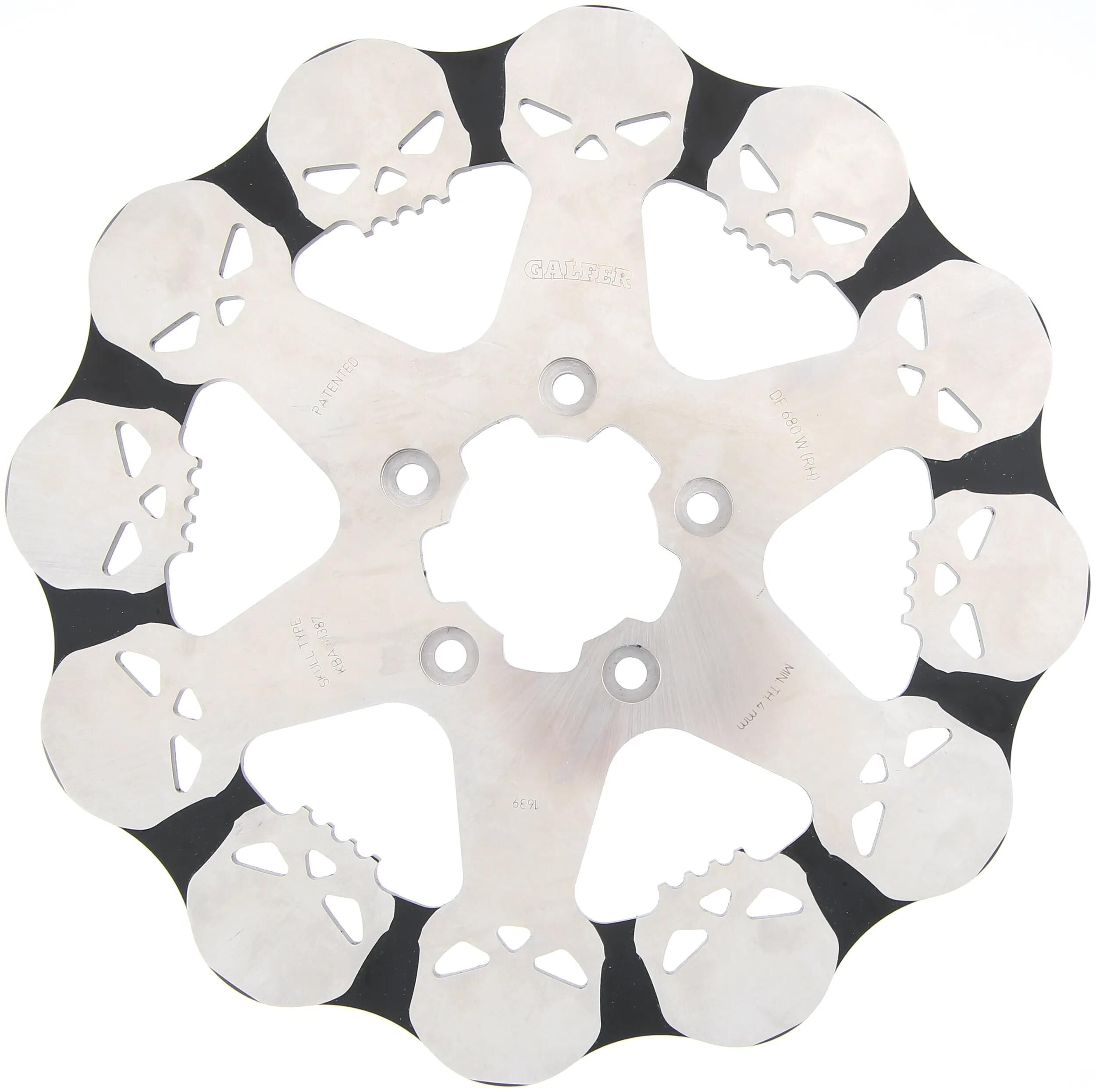 Galfer bremsscheibe df680 rotor df680 rh skull rigid