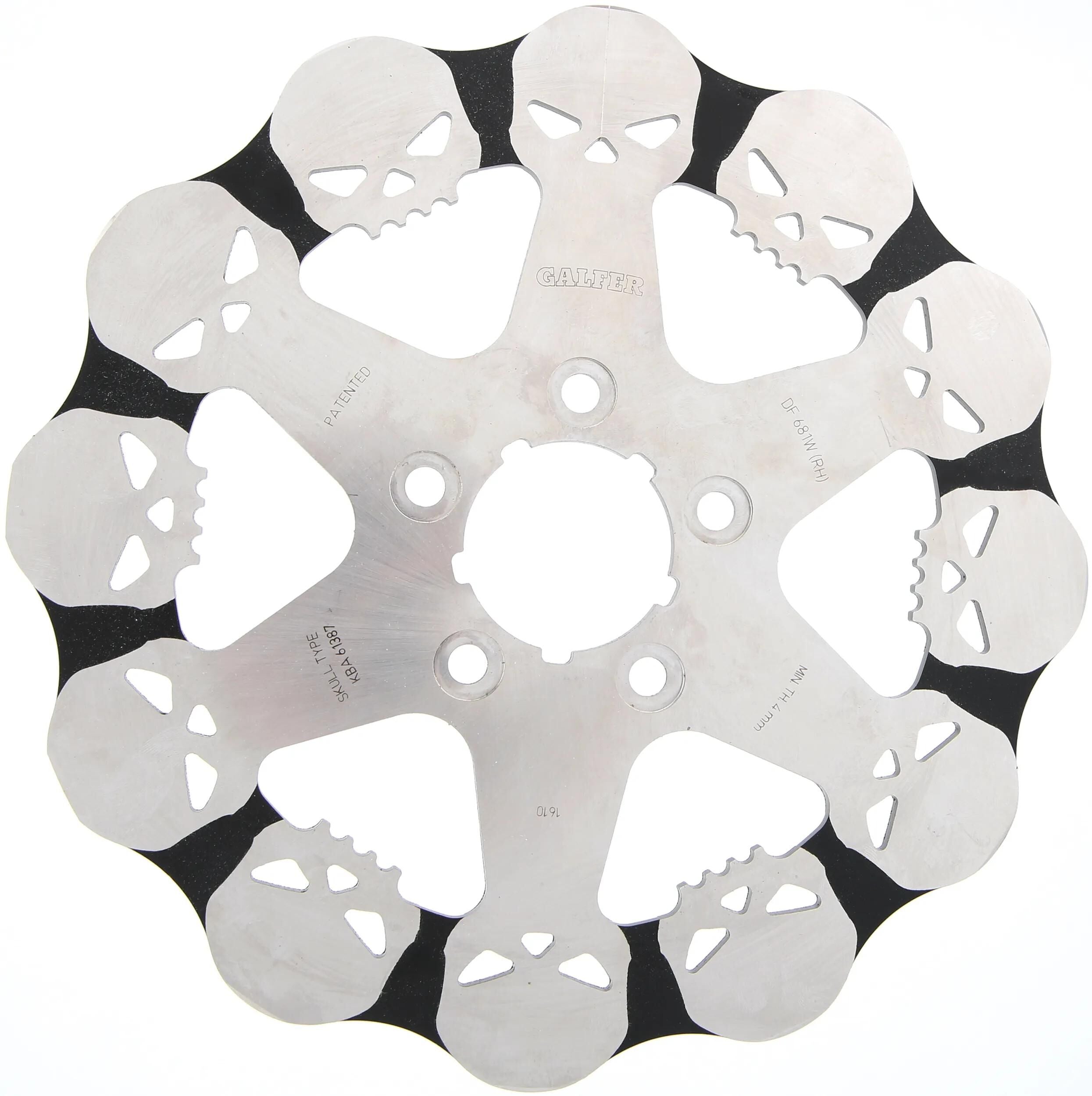 Galfer bremsscheibe df681 rotor df681 rh skull rigid