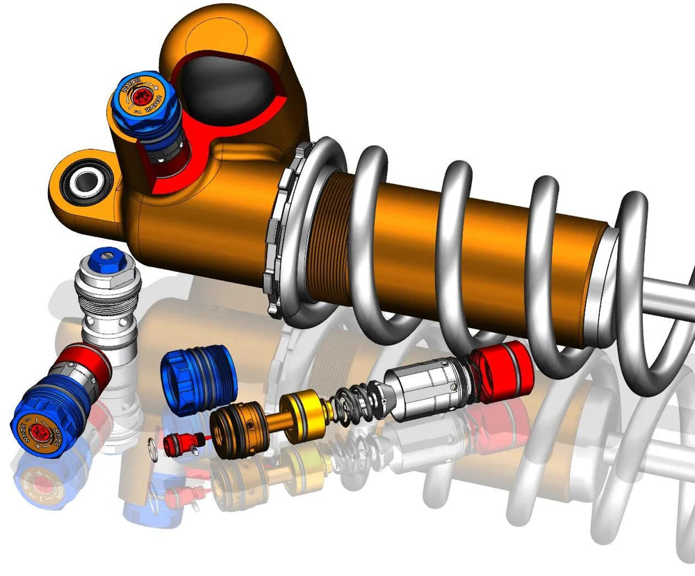 N10z stoßdämpferventil dynamic valve dynamic valve strut valve mx