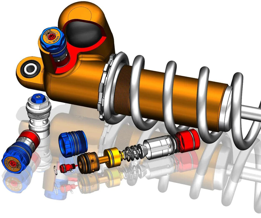 N10z stoßdämpferventil dynamic valve dynamic valve strut valve mx