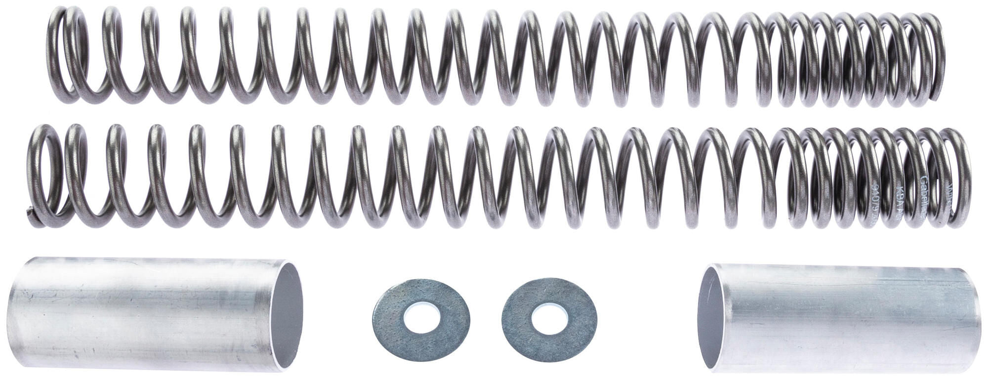 Wirth voorvork veerset fork spring set 3060 polished, sleeve 639