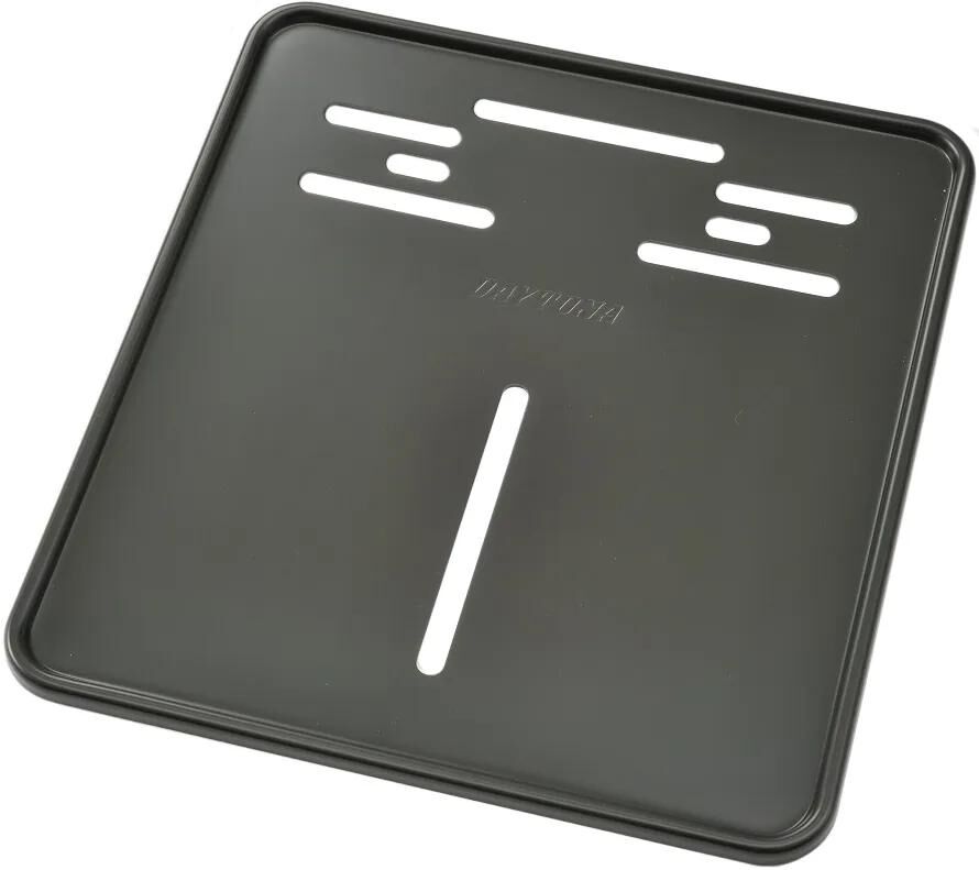 Daytona versterking van het kentekenplaatje numbered 18x20cm alu sw