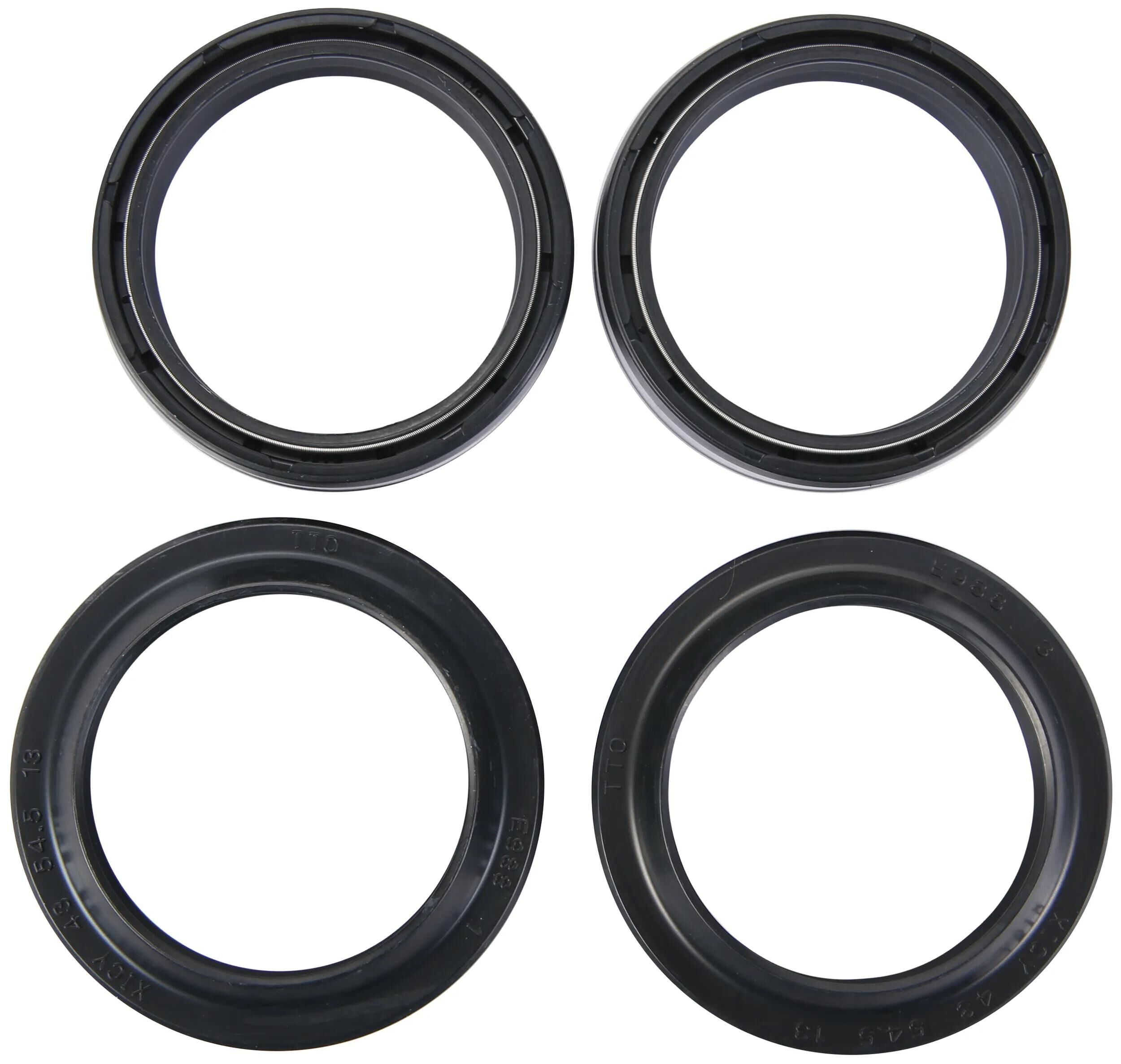 All balls racing voorvork keerring set fork seal set abr 56-133 incl. dust cap