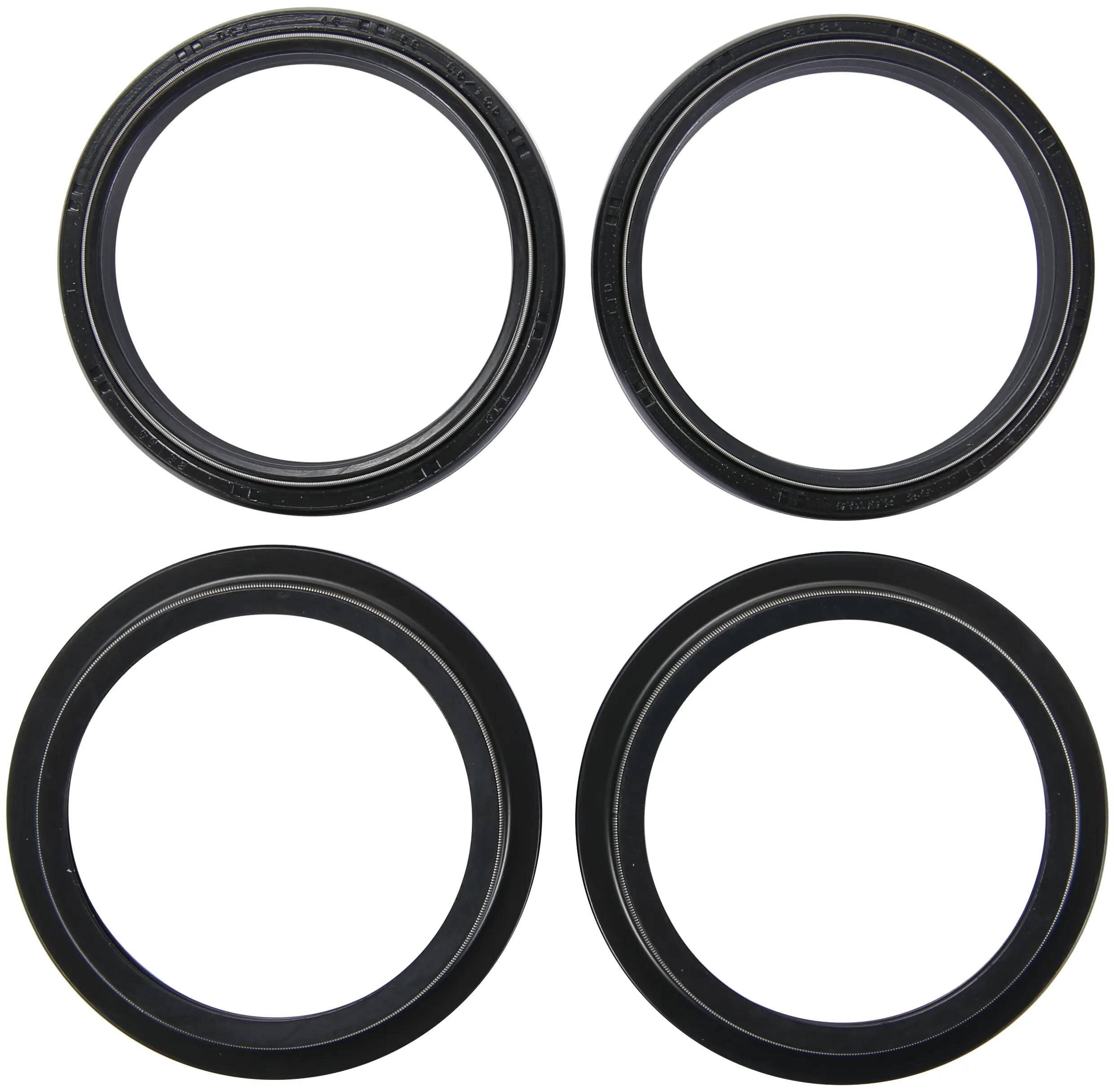 All balls racing voorvork keerring set fork seal set abr 56-147 incl. dust caps