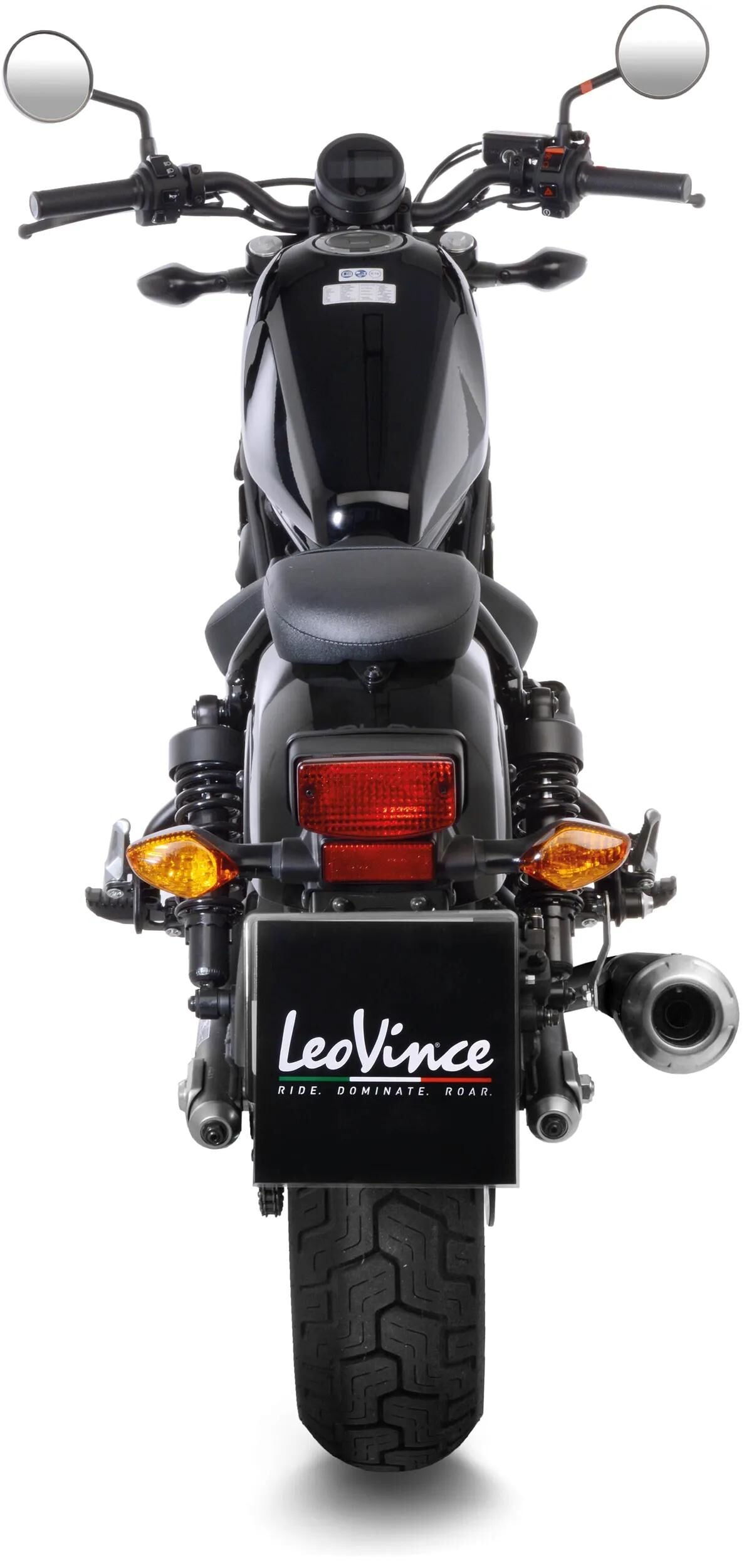 Leovince geluiddemper sbk classic racer black edition schalld leo slipon cla racer sw