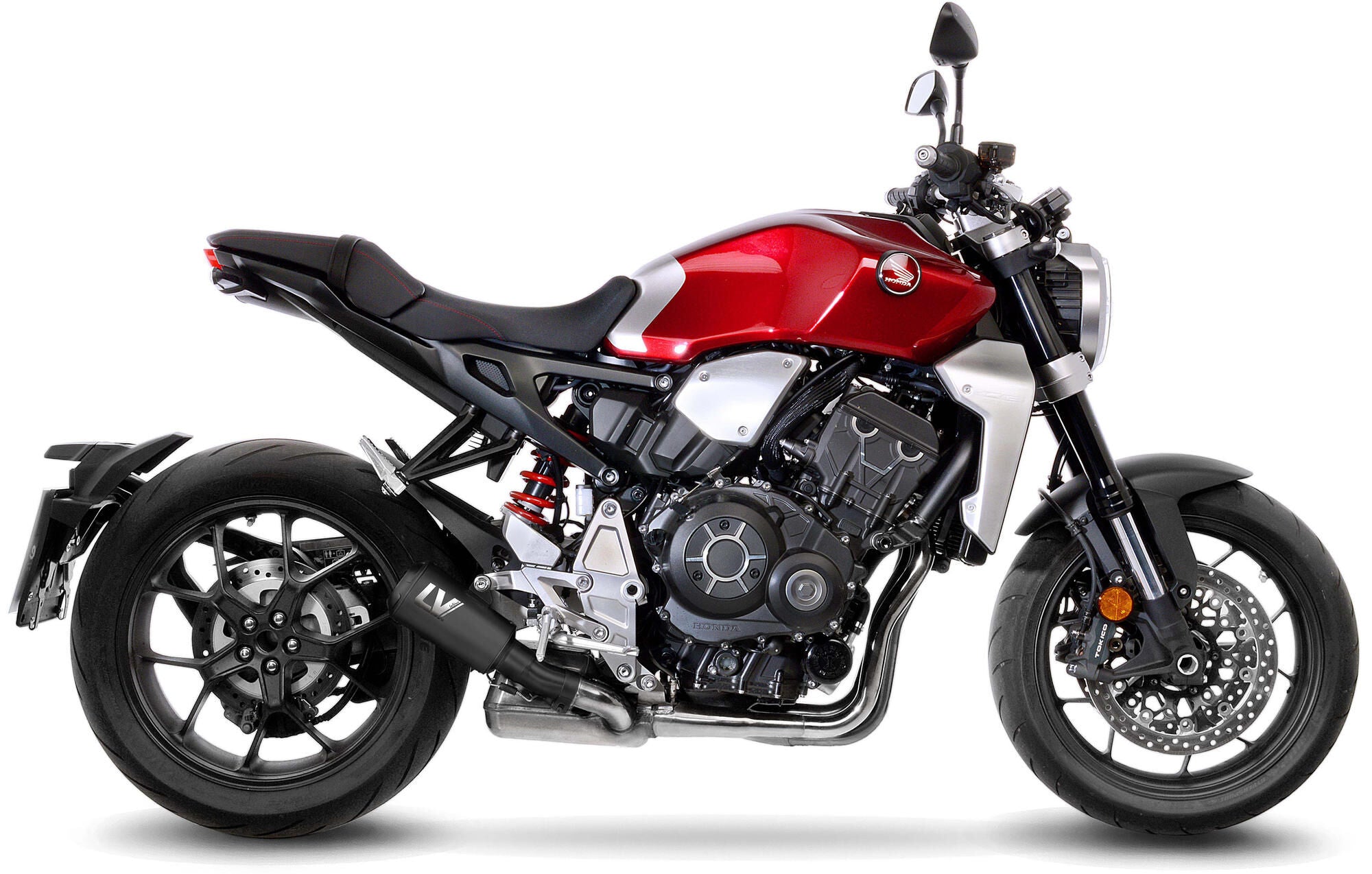 Leovince geluiddemper sbk lv-10 full black schalld leo slipon lv-10 sw