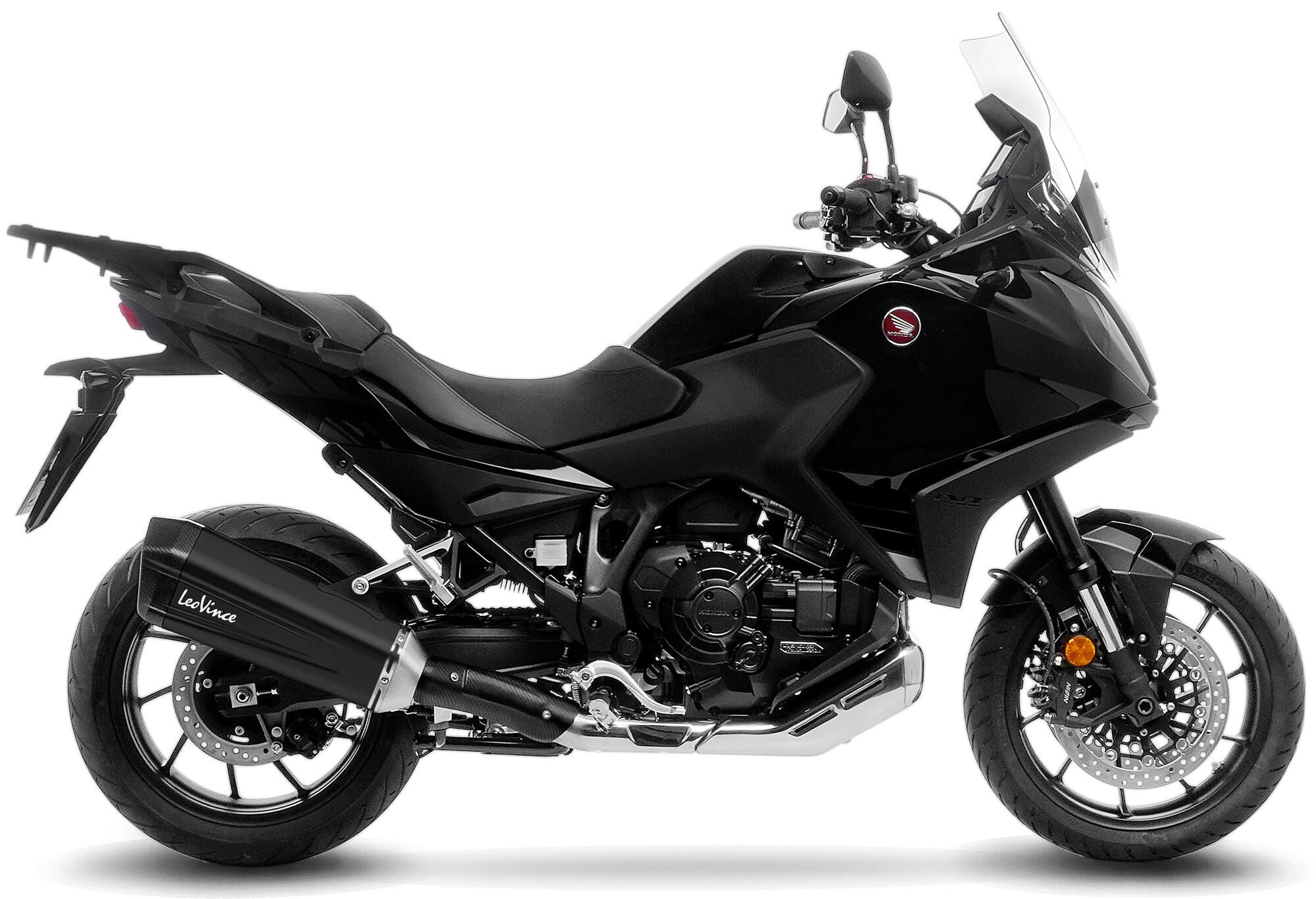 Leovince geluiddemper sbk lv-12 black edition schalld leo slipon lv-12 sw