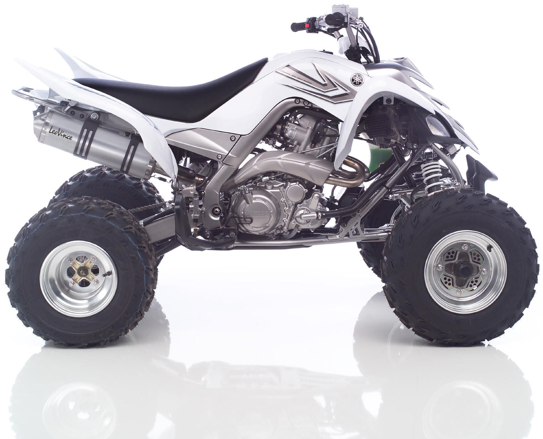Leovince geluiddemper x3 atv quad schalld leo slipon lv-x alu