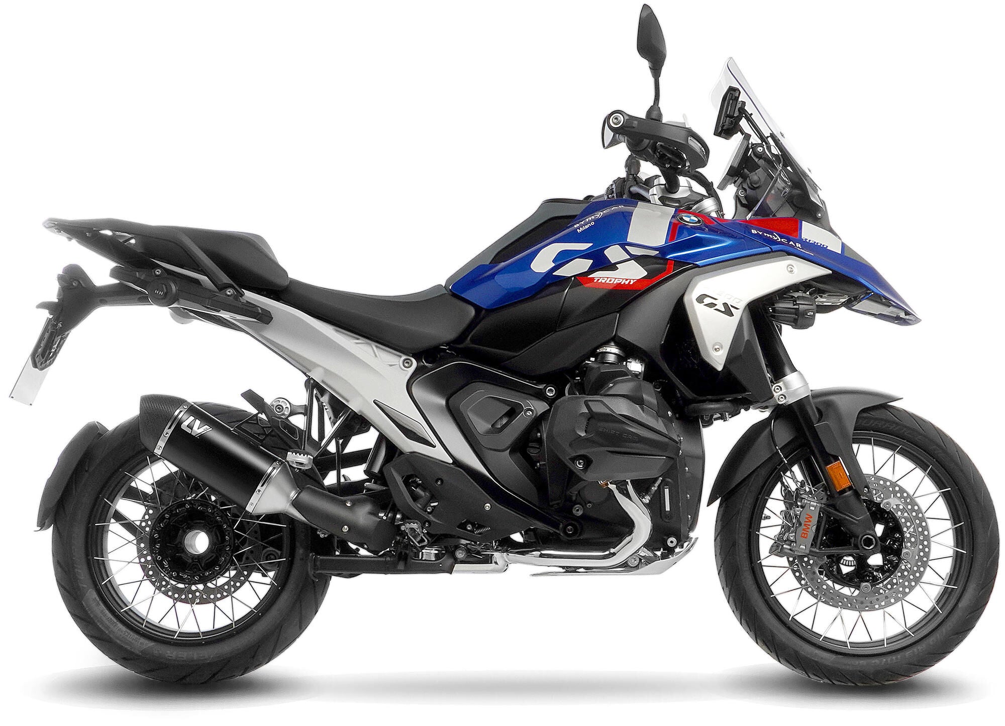 Leovince geluiddemper sbk lv-14 black edition schalld leo slipon lv-14 sw