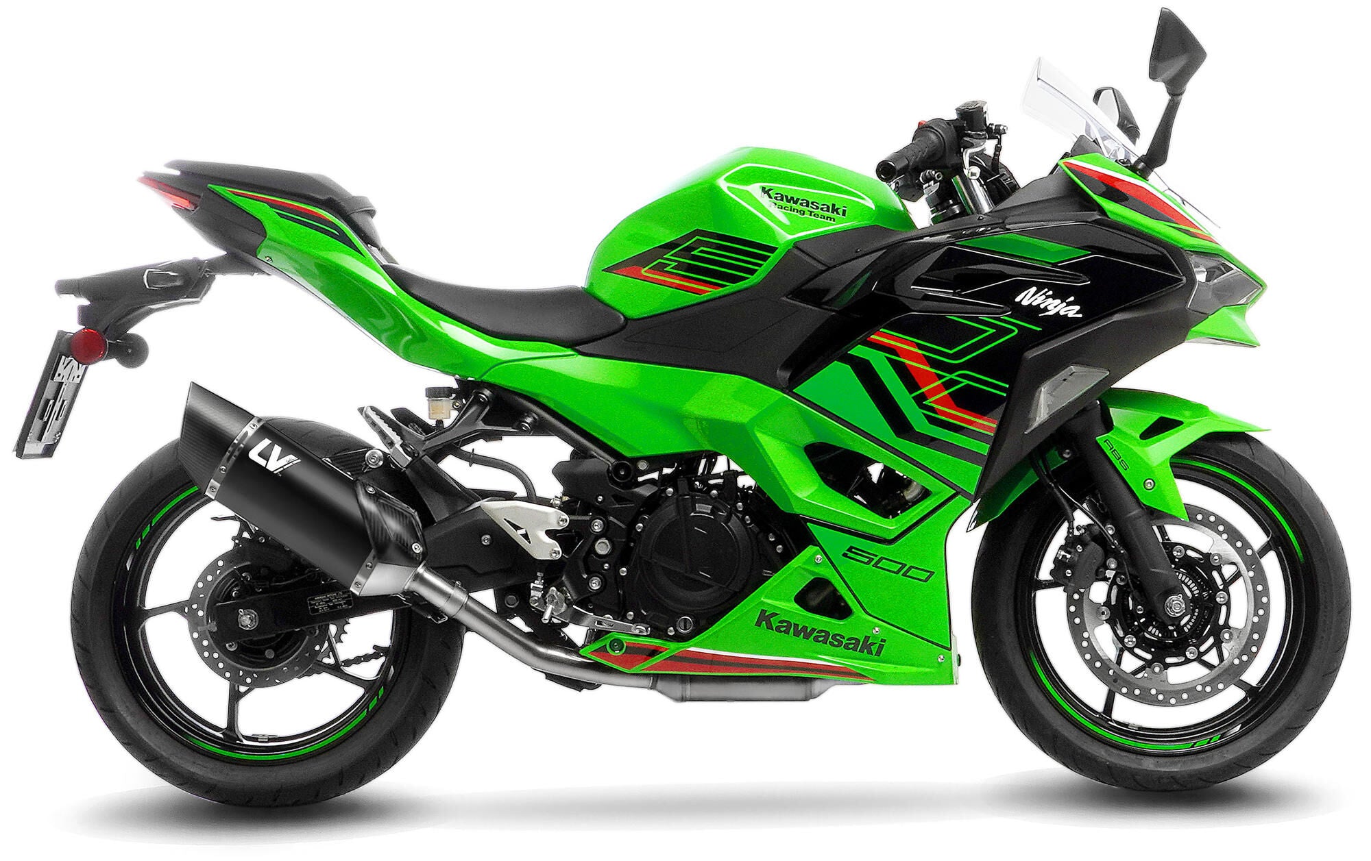 Leovince geluiddemper sbk lv-14 r black edition schalld leo slipon lv-14 r sw