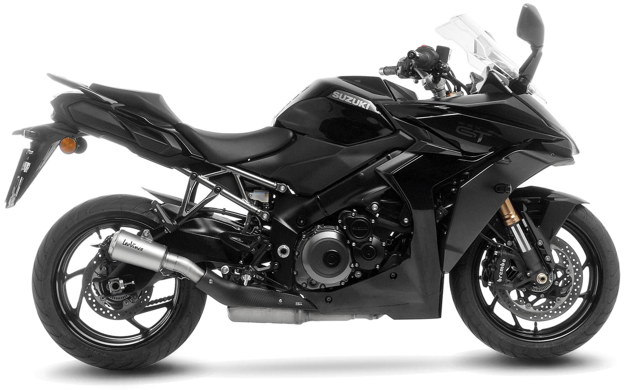 Leovince geluiddemper sbk lv-10 schalld leo slipon lv-10 inox