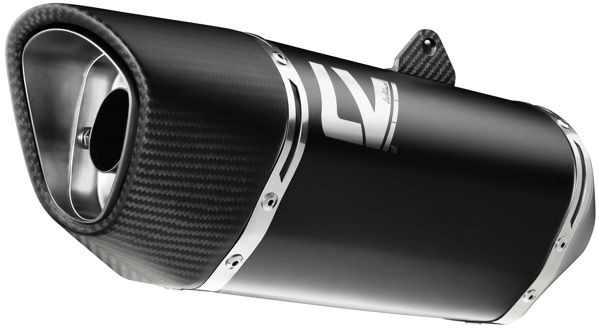 Leovince geluiddemper sbk lv-14 r black edition schalld leo compl lv-14 r sw
