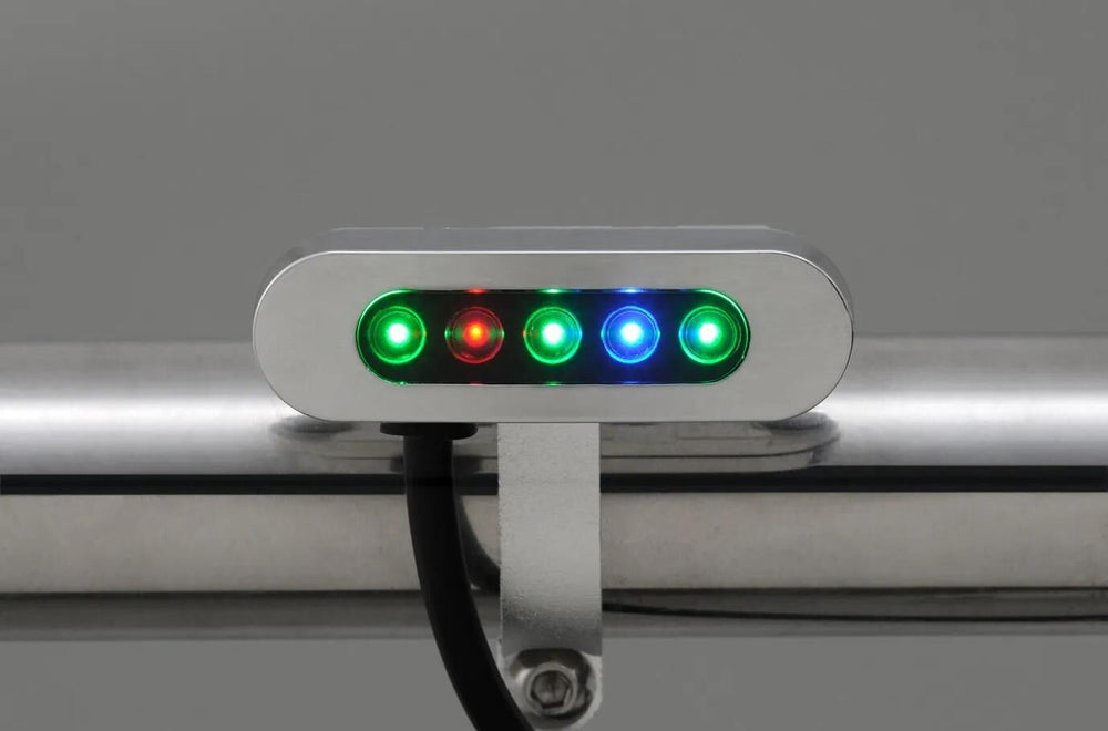 Daytona controlelamp unit alpha indicator light unit alpha chrom