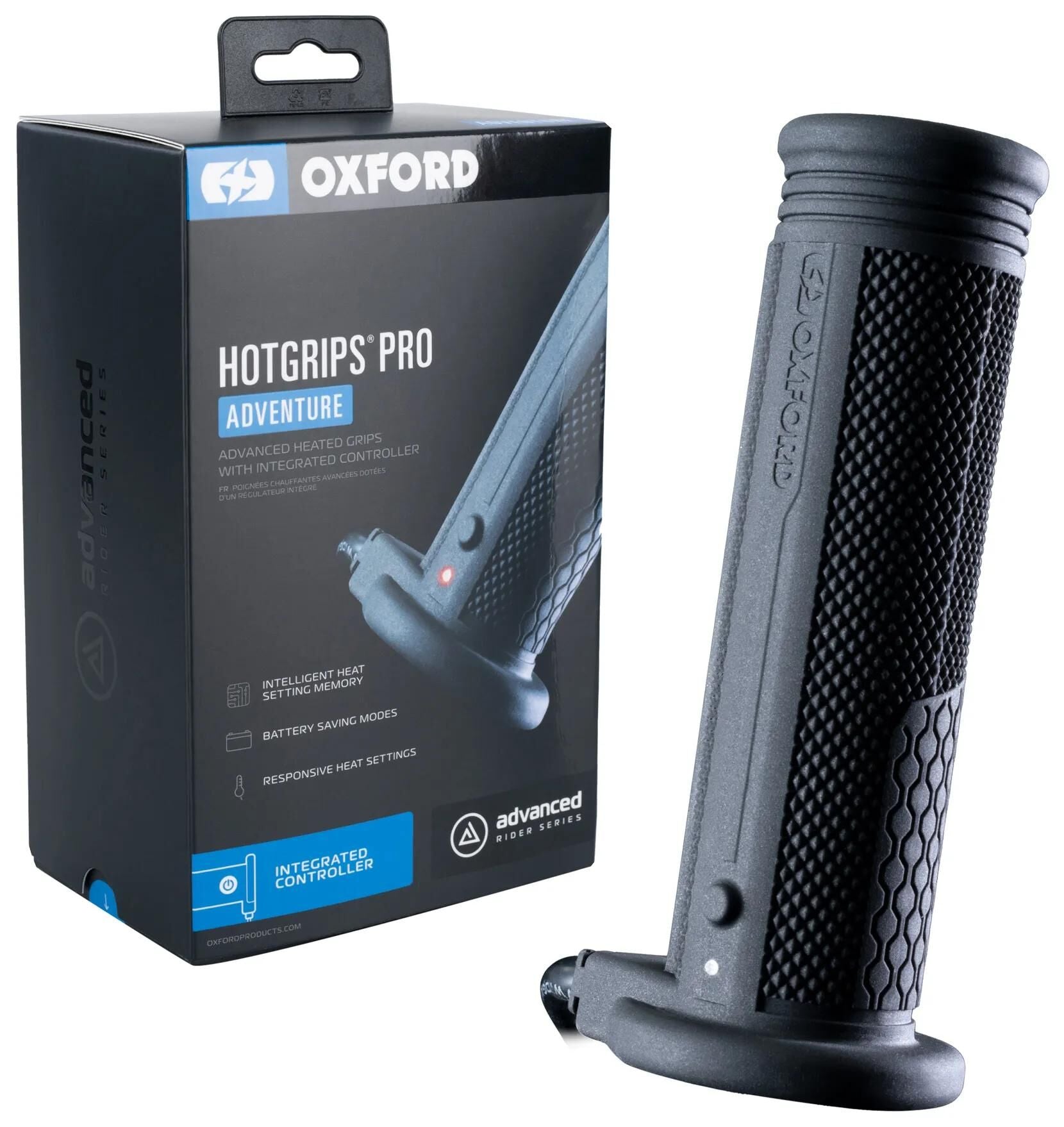 Oxford heizgriffe hotgrips pro heated grips pro a 22+25mm open auto. contr.