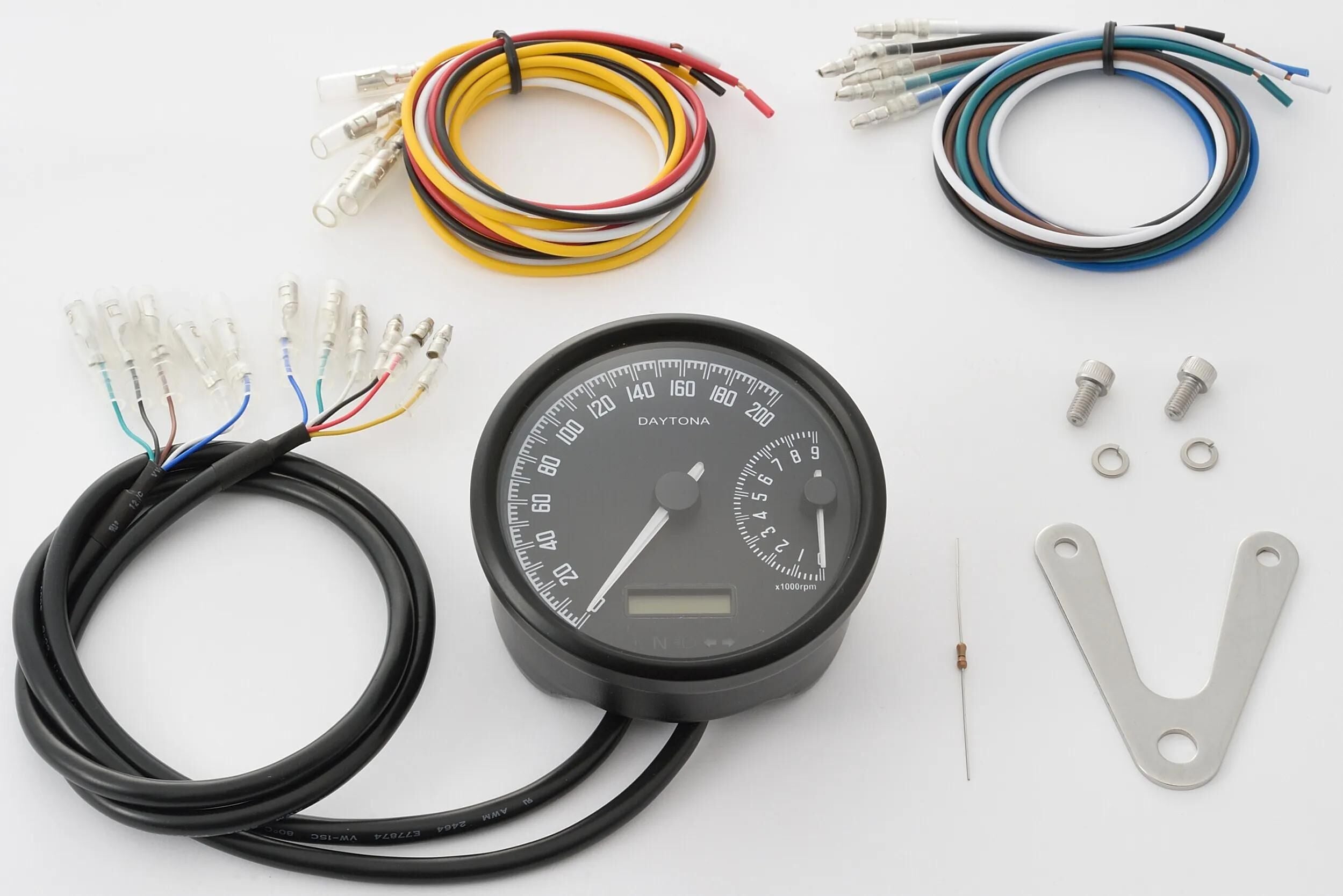 Daytona tachometer velona w speedometer velona-w, sw m. speed m. 200km h