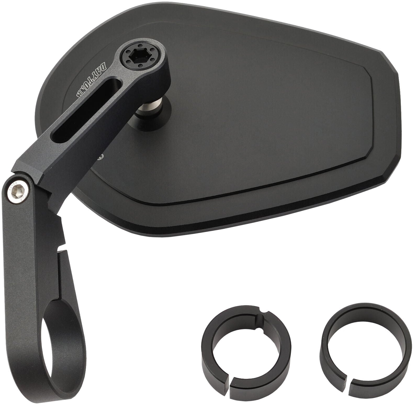 Daytona spiegel stuureinde d-mirror-15 . mirrors barend flat ov al short sw e-mark