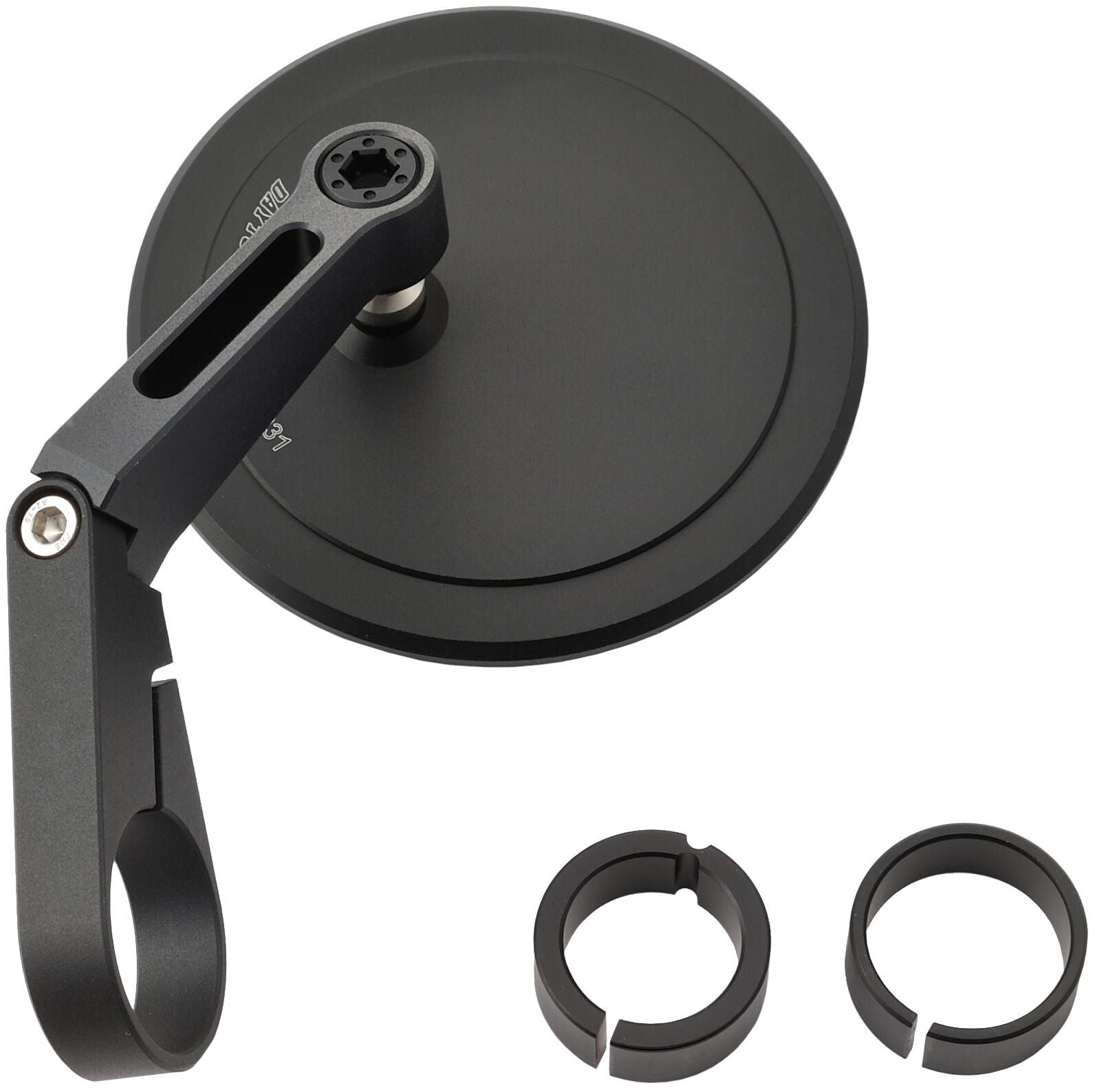 Daytona spiegel stuureinde d-mirror-17 . mirrors barend flat round short sw e-mark