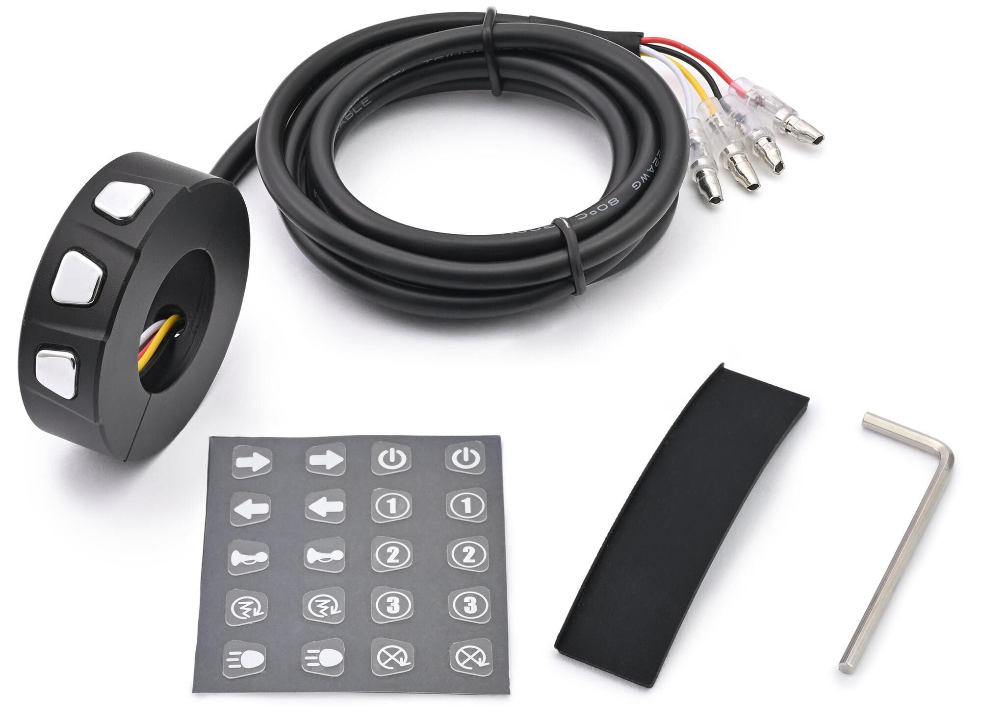 Daytona schakelaar shifter steering armature alu sw chr