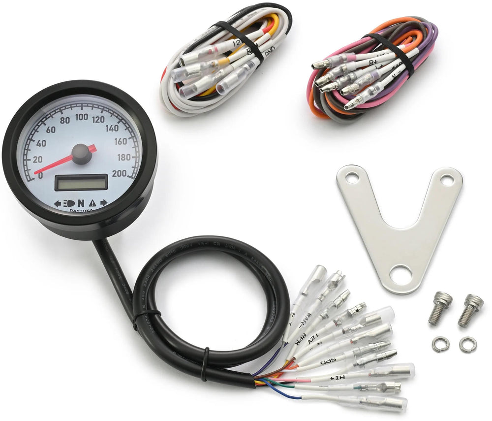 Daytona tachometer velona-wp speedometer velona60-wp sw ws 200km h speed