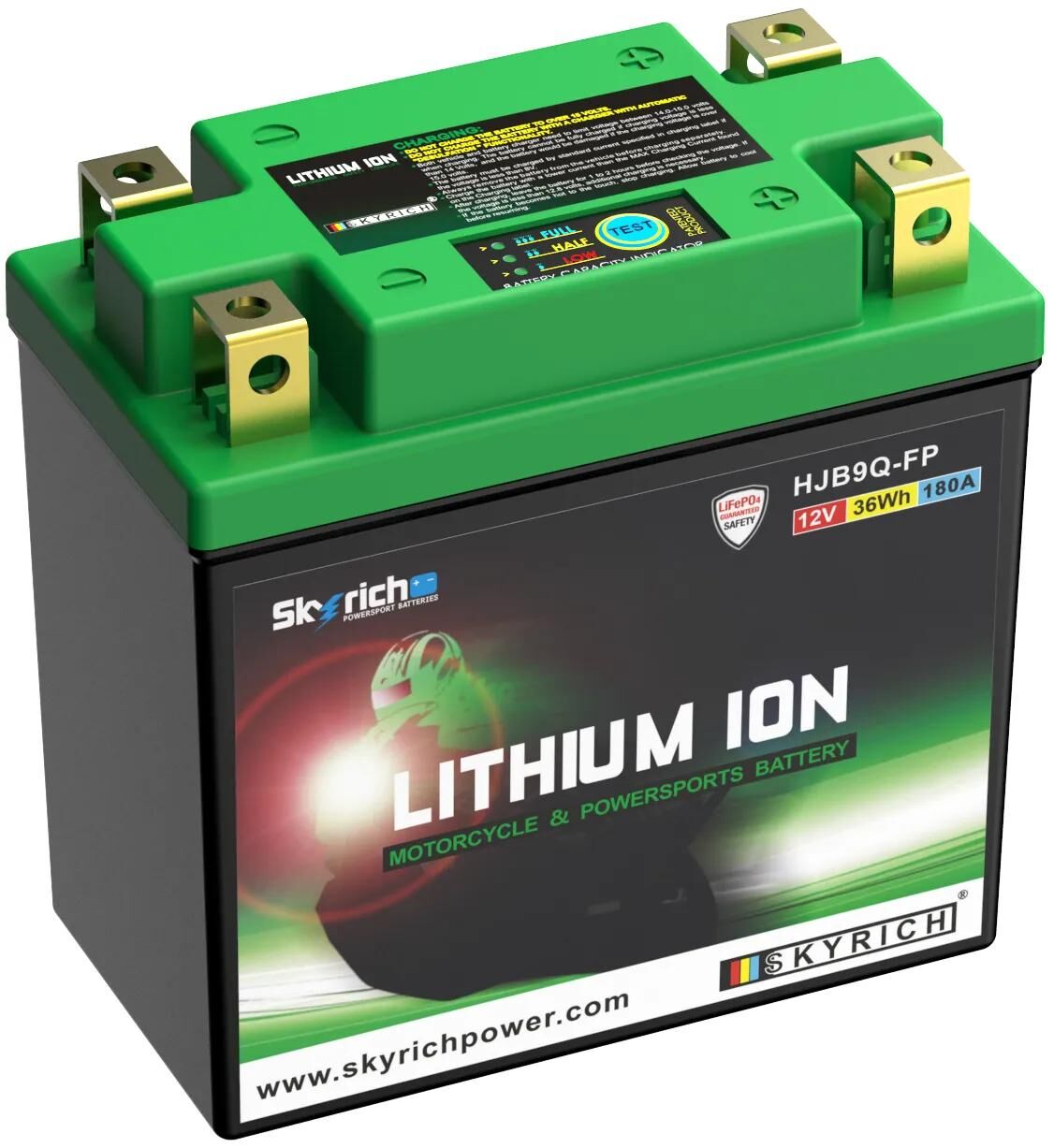 Skyrich lifepo4 batterie hjb9q-fp battery hjb9-fpq-swi lithium