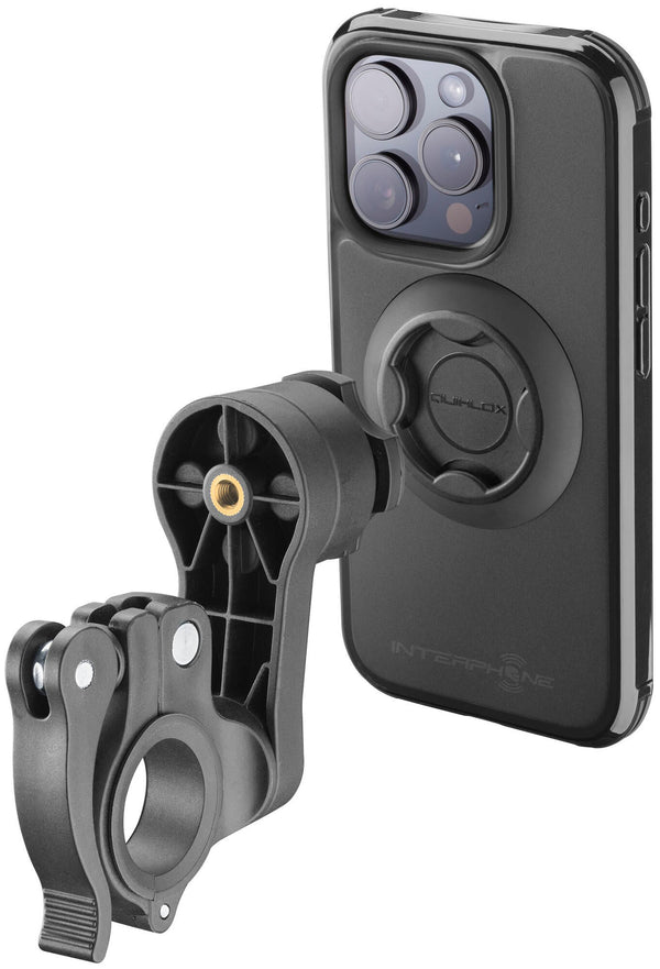 Interphone mobiele telefoon case quiklox handycase q-lox iphone15pro