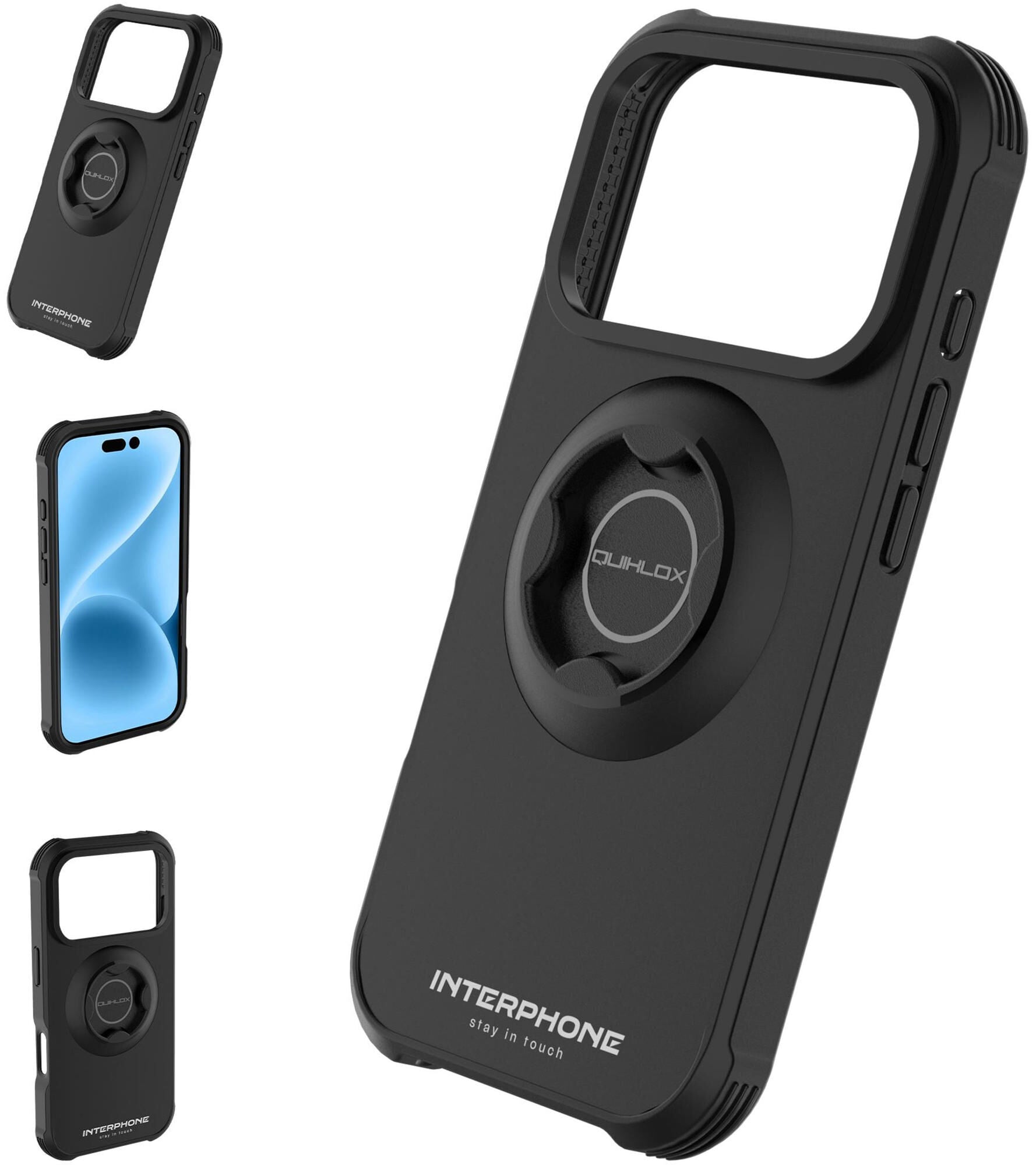 Interphone mobiele telefoonhoesje quiklox handycase q-lox iphone 17 pro max