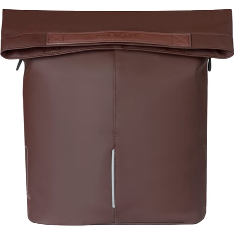 Basil City fietsshopper Vegan Leather, geroosterd bruin