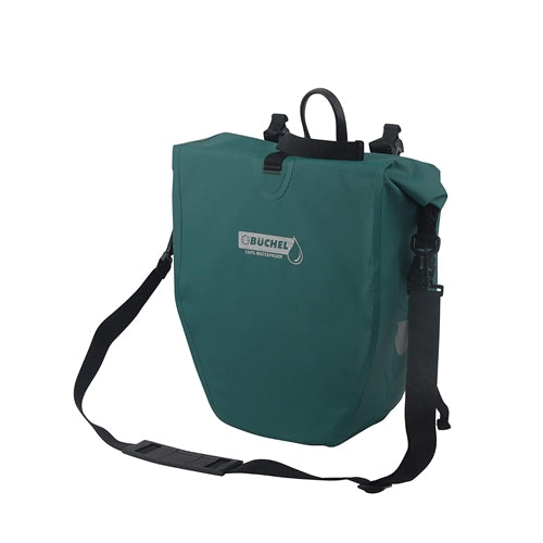 Sacoche simple Büchel 100% étanche 25,4 litres - turquoise