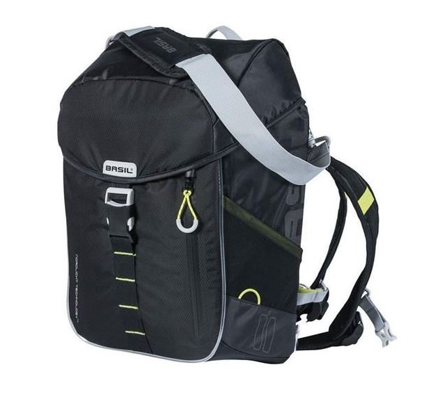 Basil Daypack Nordlicht - onzichtbare fietsrugtas voor E-bikes
