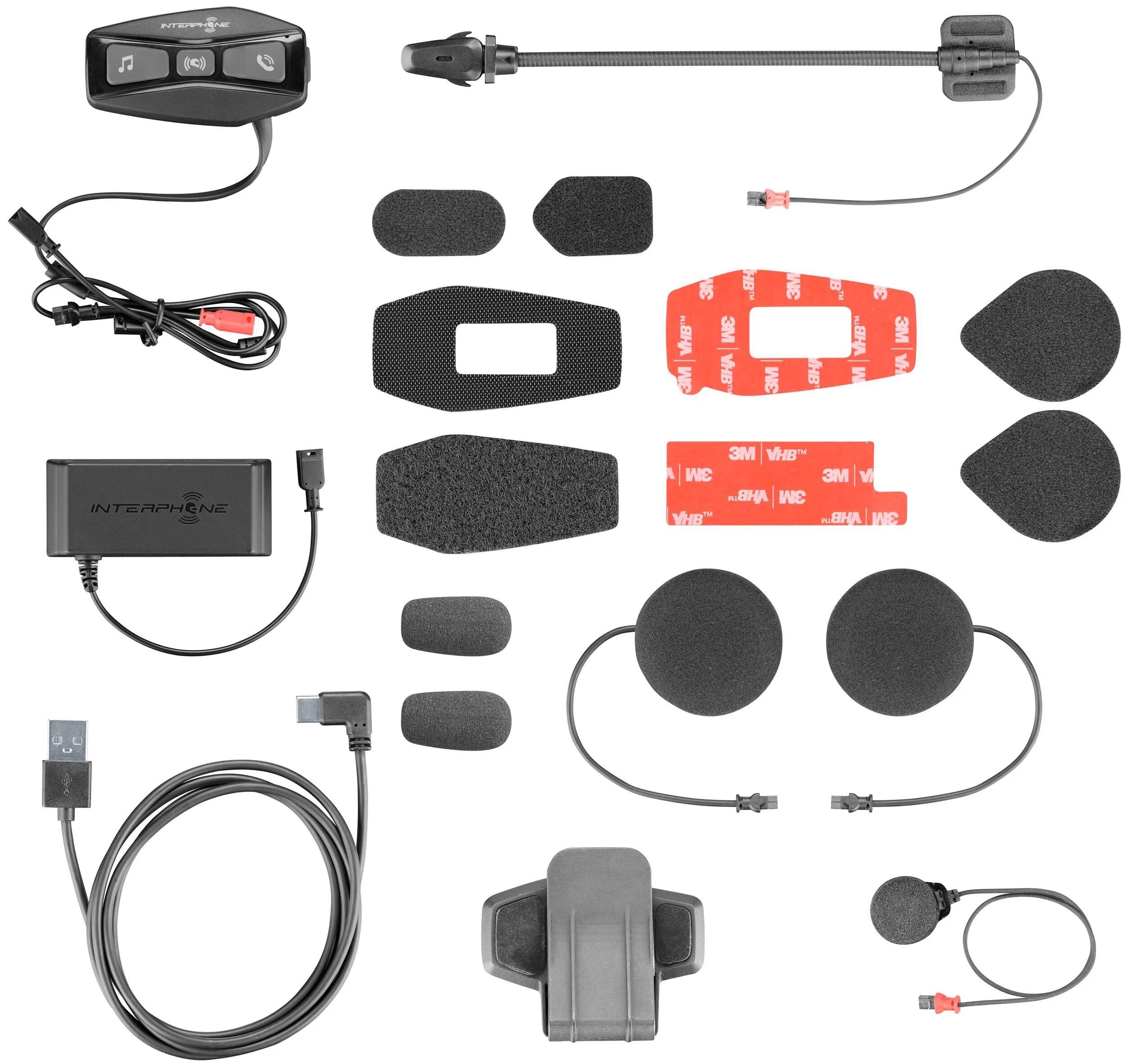 Interphone helmkommunikationssystem u-com 4 com. system helmets u-com 4