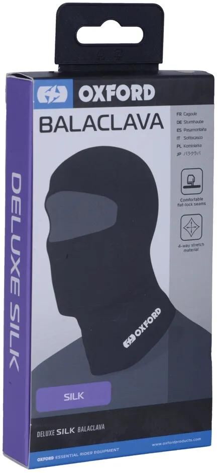 Oxford bivakmuts storm hood deluxe silk black
